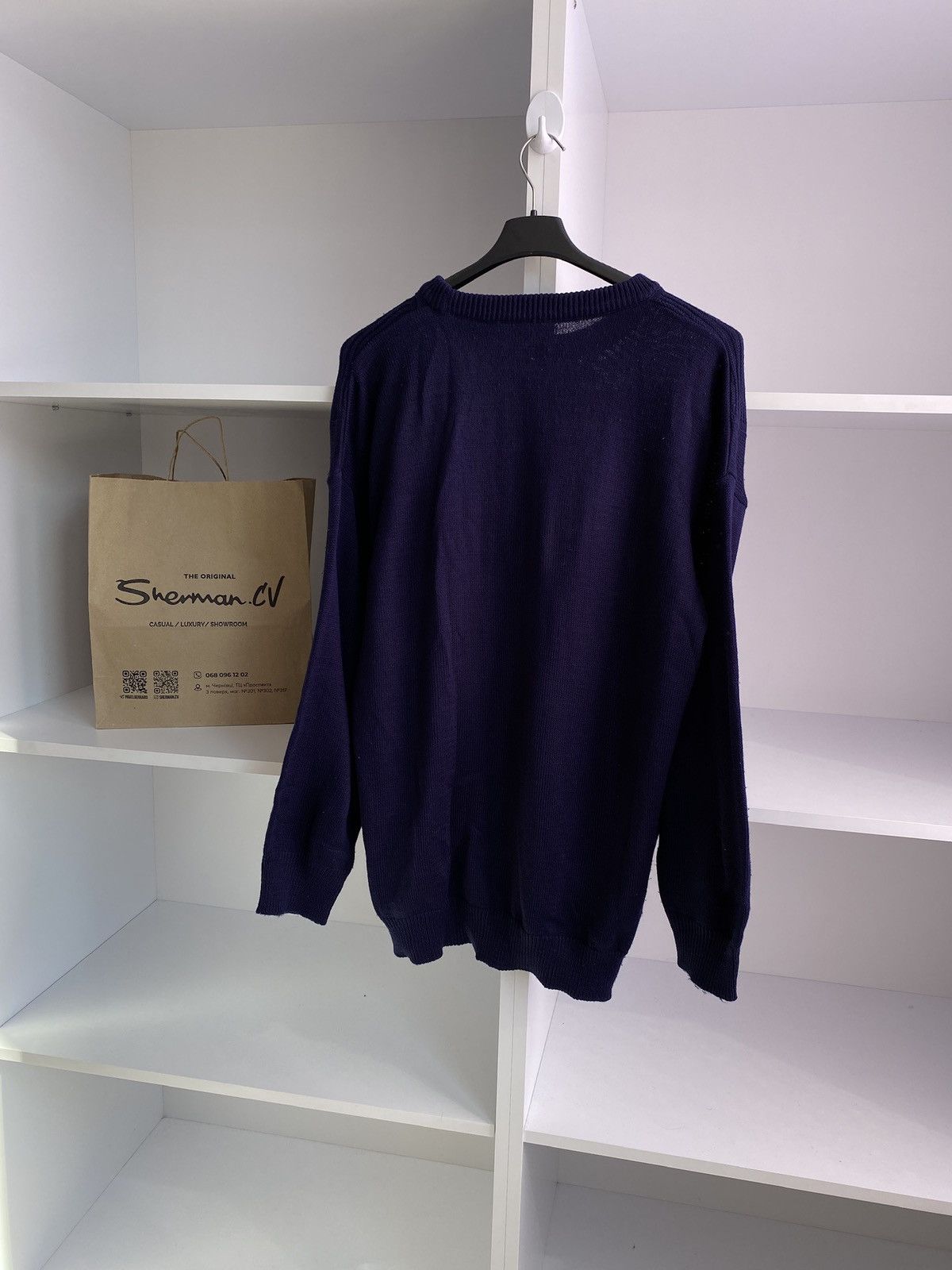 Lacoste × Vintage Vintage Lacoste wool sweater Size US L / EU 52-54 / 3 - 6 Thumbnail