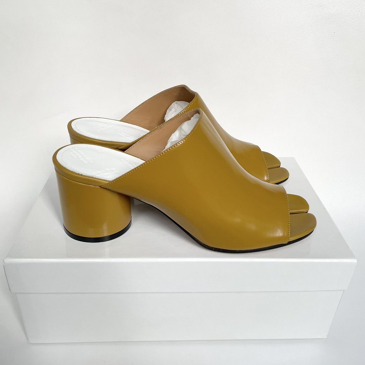 Maison Margiela S/S 21 Leather Tabi Sandals Size US 9 / IT 39 - 16 Thumbnail