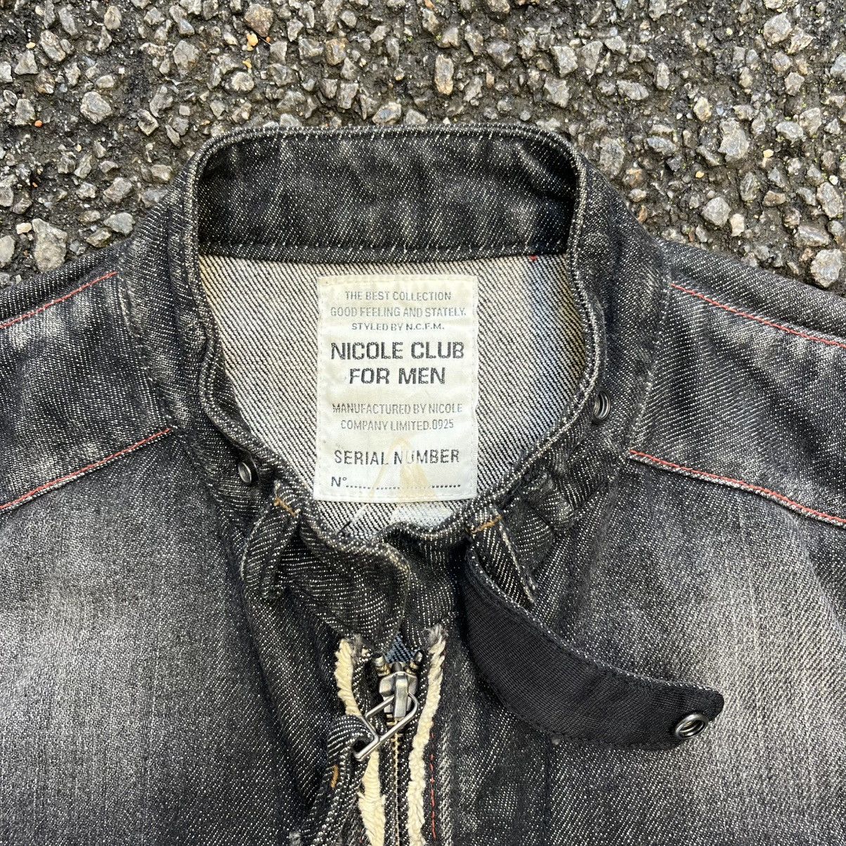 14th Addiction Nicole Club For Men Denim Jacket Punk Styled Size US S / EU 44-46 / 1 - 6 Thumbnail