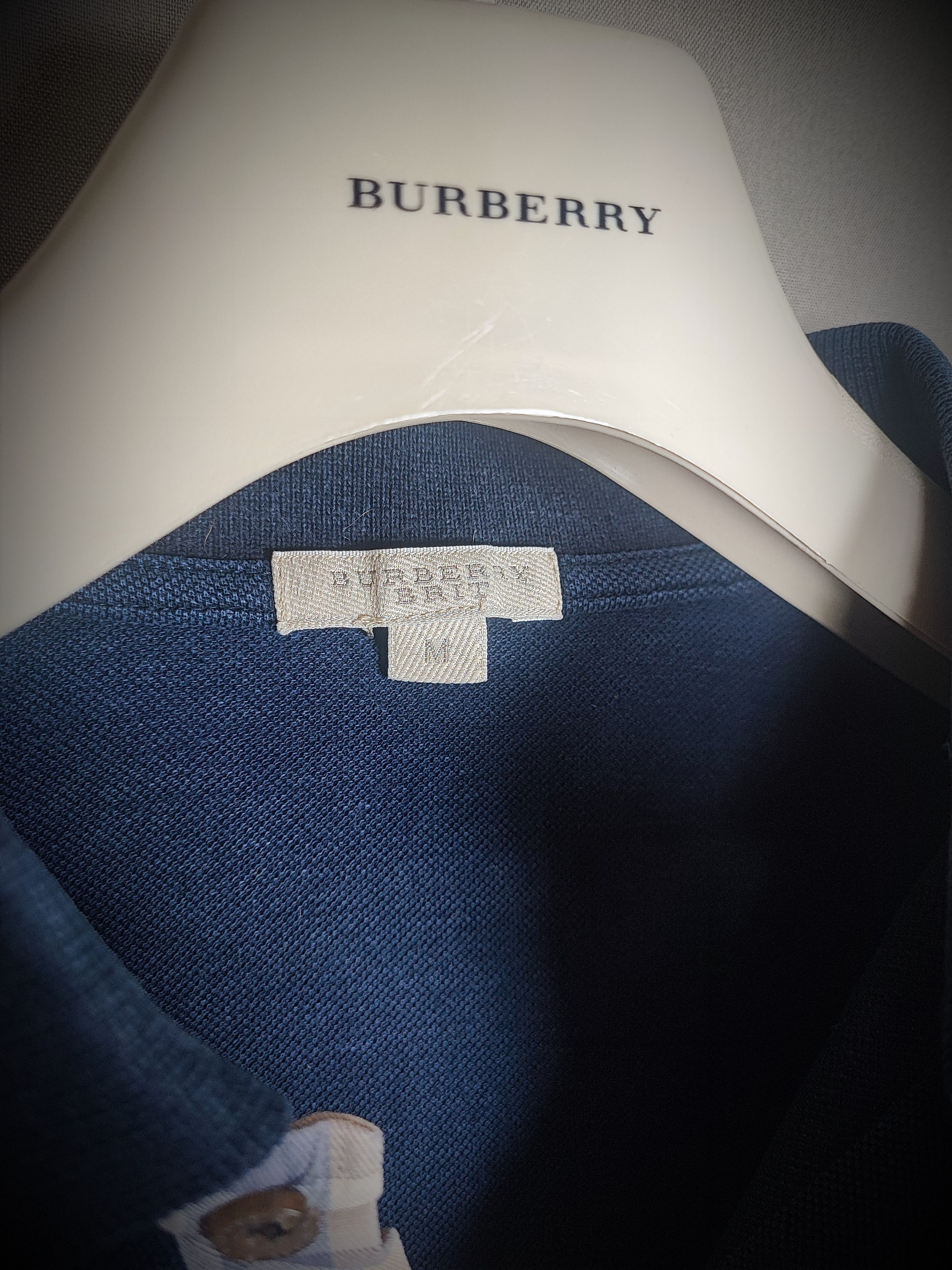 Burberry Burberry polo shirt M Blue Size US M / EU 48-50 / 2 - 4 Thumbnail