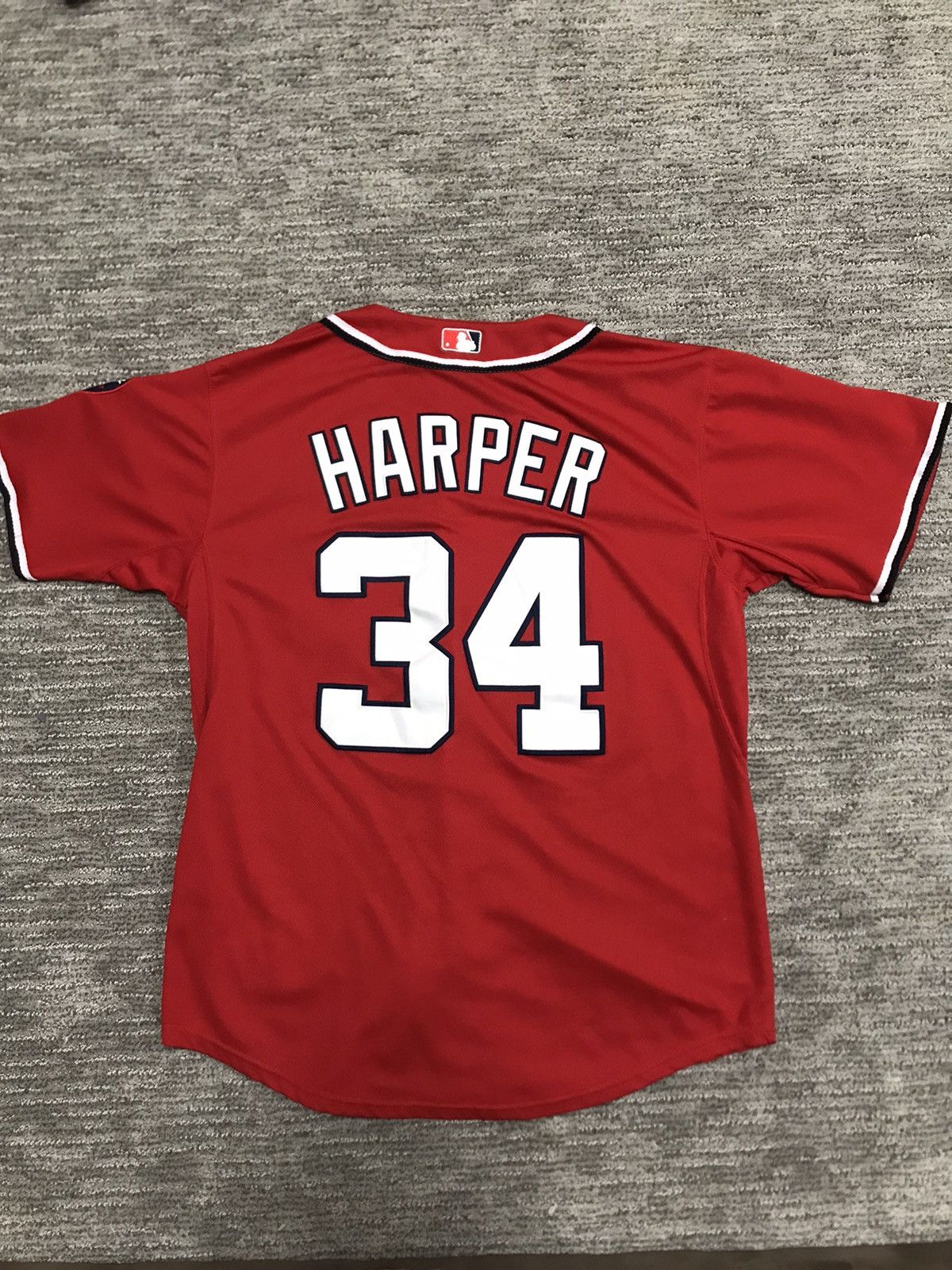 MLB × Vintage #34 HARPER WASHINGTON METS Size US L / EU 52-54 / 3 - 1 Thumbnail