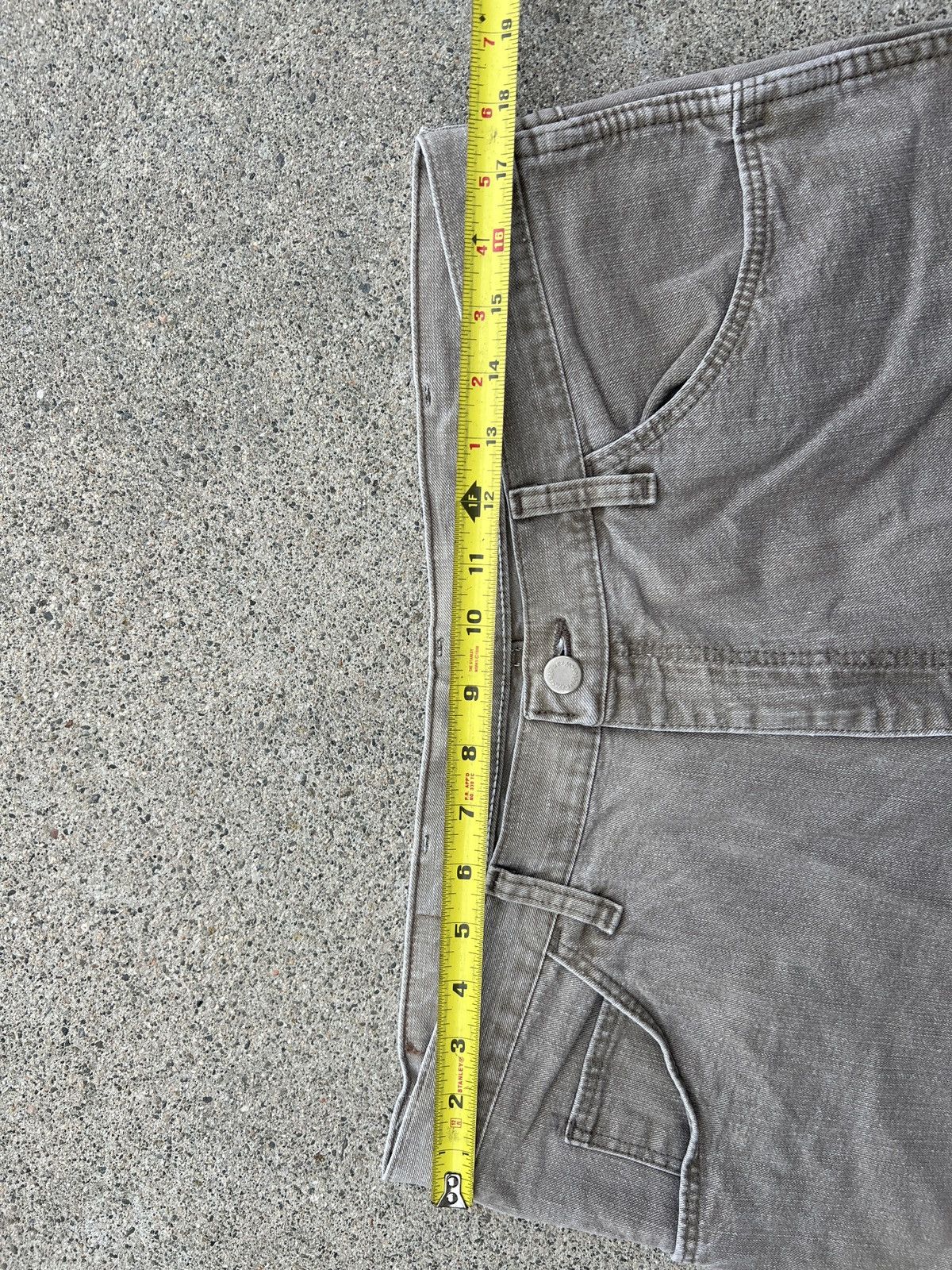 Vintage × Wrangler Vintage Wrangler Light Tan Khaki Relaxed Denim Shorts Sz. 36 Size US 36 / EU 52 - 5 Thumbnail