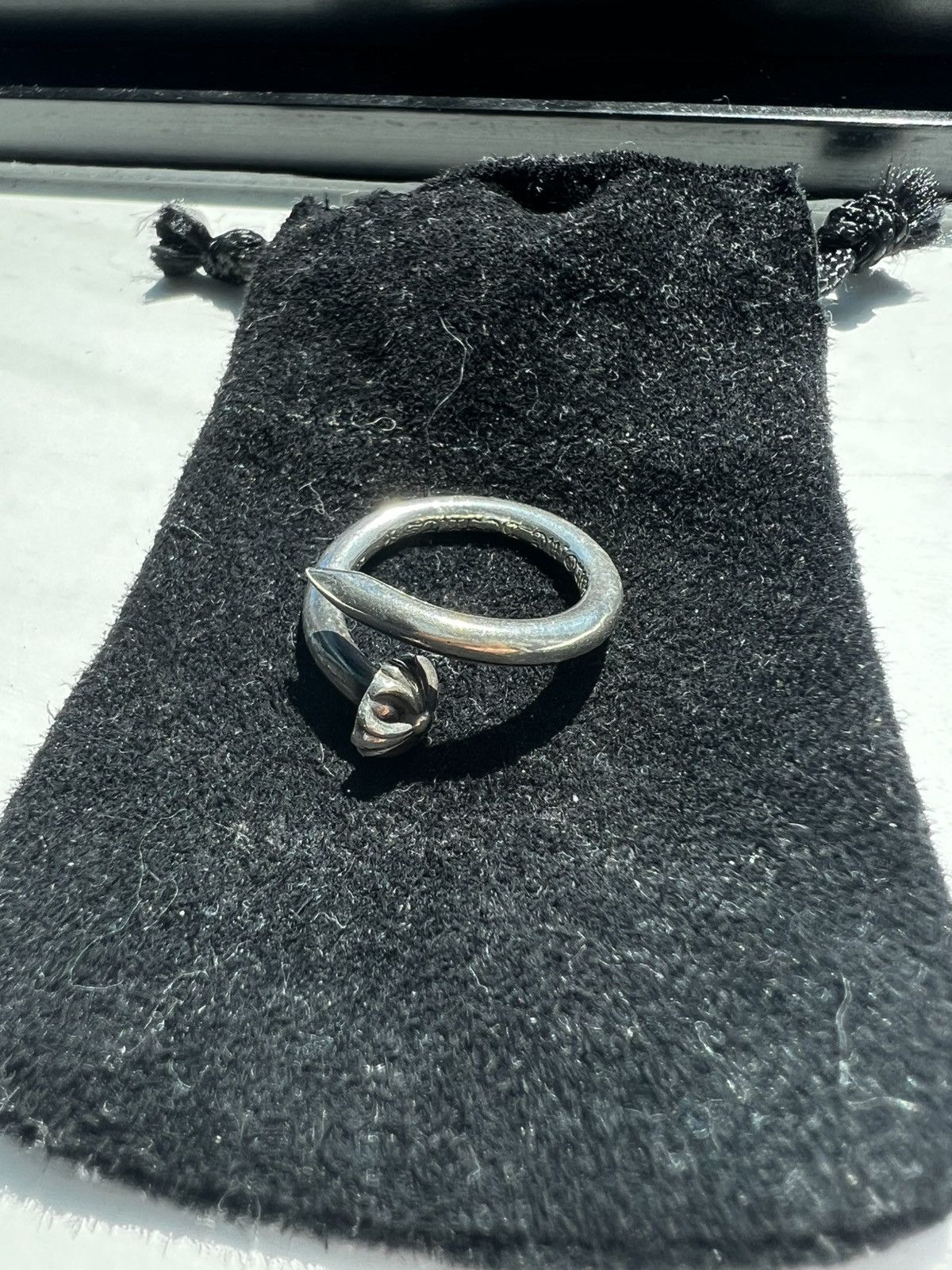 Chrome Hearts Chrome Hearts Nail Ring Size ONE SIZE - 1 Thumbnail