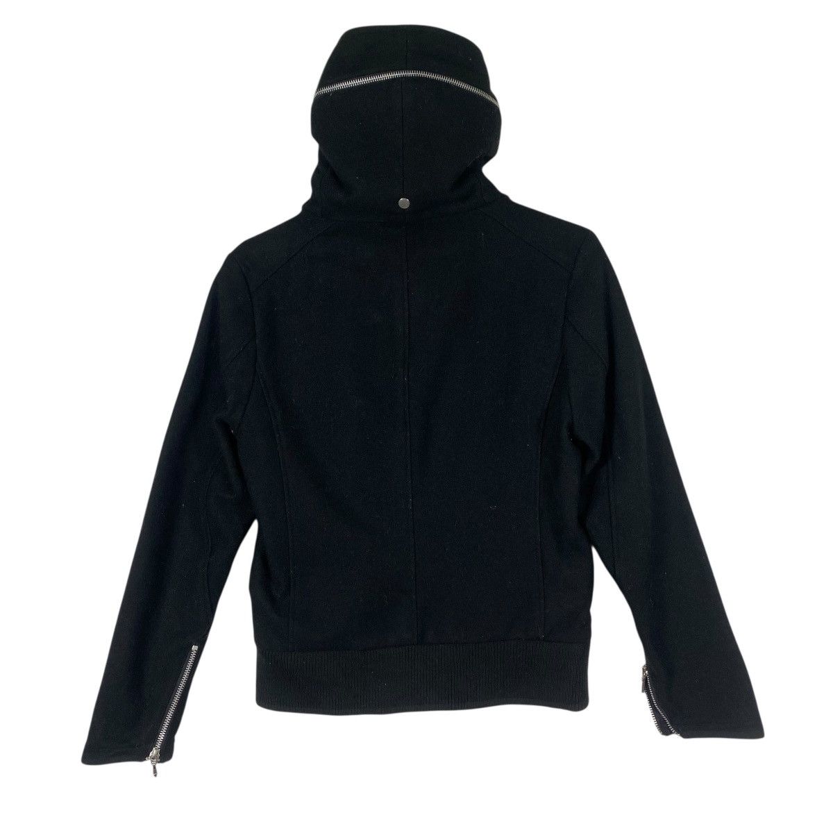 Japanese Brand The Twelve Harajuku Gothic Hoodie Wool Zipper Button Jacket Size L / US 10 / IT 46 - 11 Thumbnail