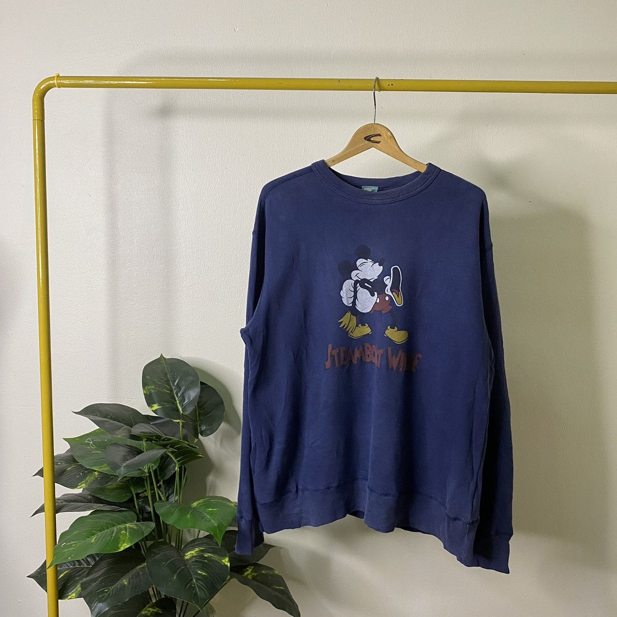 Disney × Mickey Mouse × Vintage Vintage 2000s Mickey Unlimited Steambot Wife Sweatshirt Size US L / EU 52-54 / 3 - 1 Thumbnail
