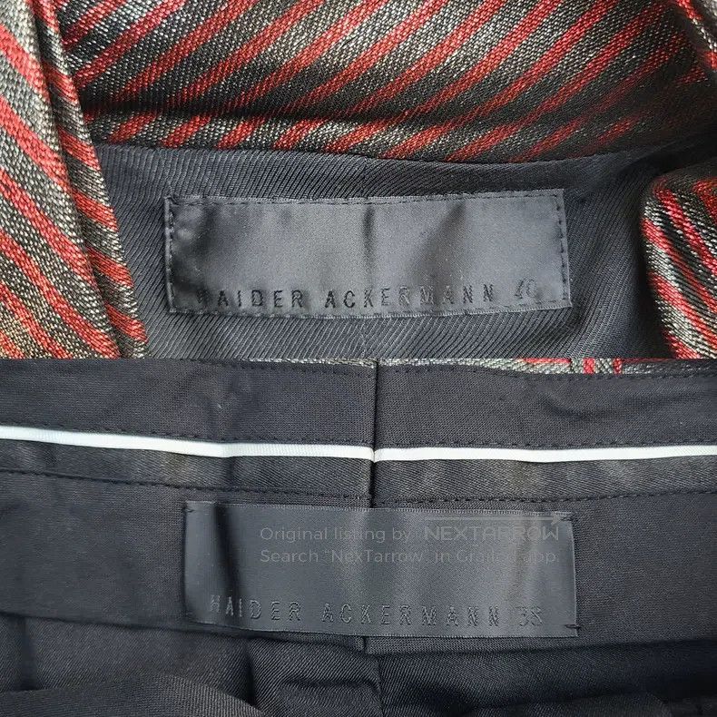 Haider Ackermann Haider Ackermann Silk Suit Set Size M / US 6-8 / IT 42-44 - 7 Thumbnail