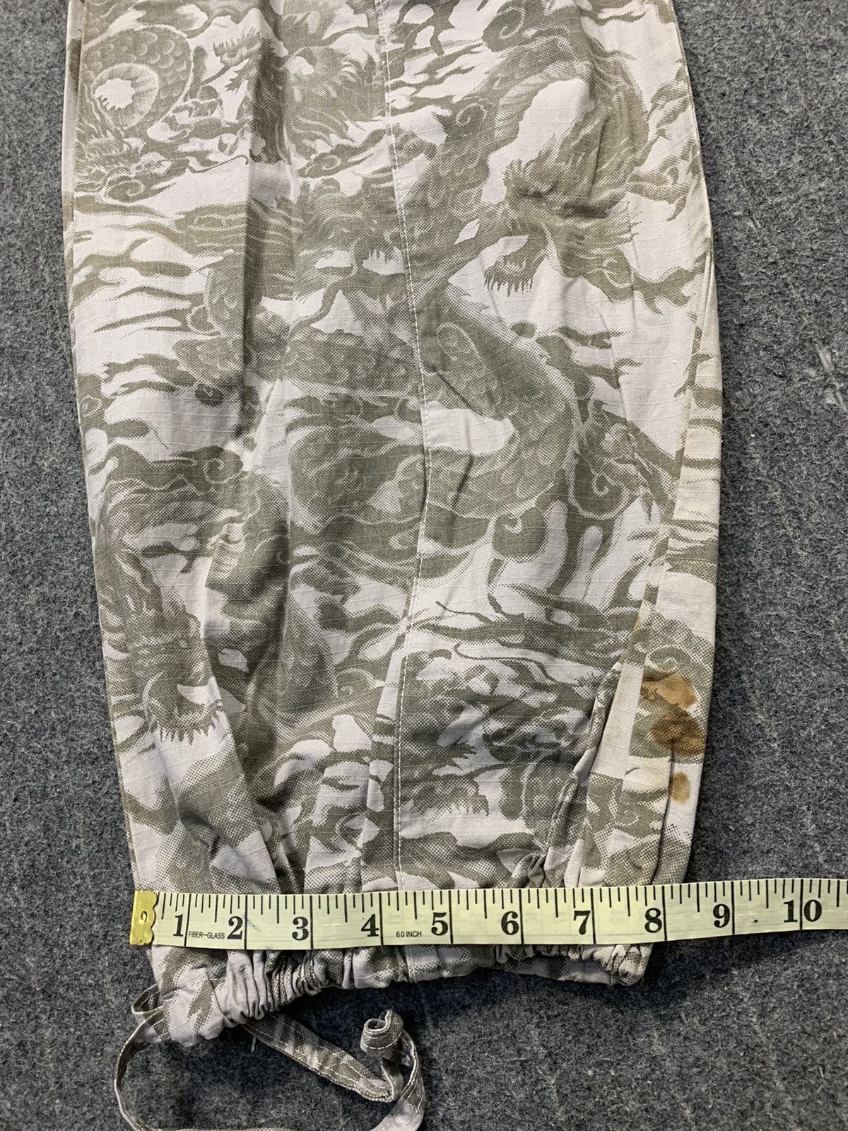 Japanese Brand Hype Body Butter Japan Dragon Design Camo Pant Denim Size US 31 - 19 Thumbnail