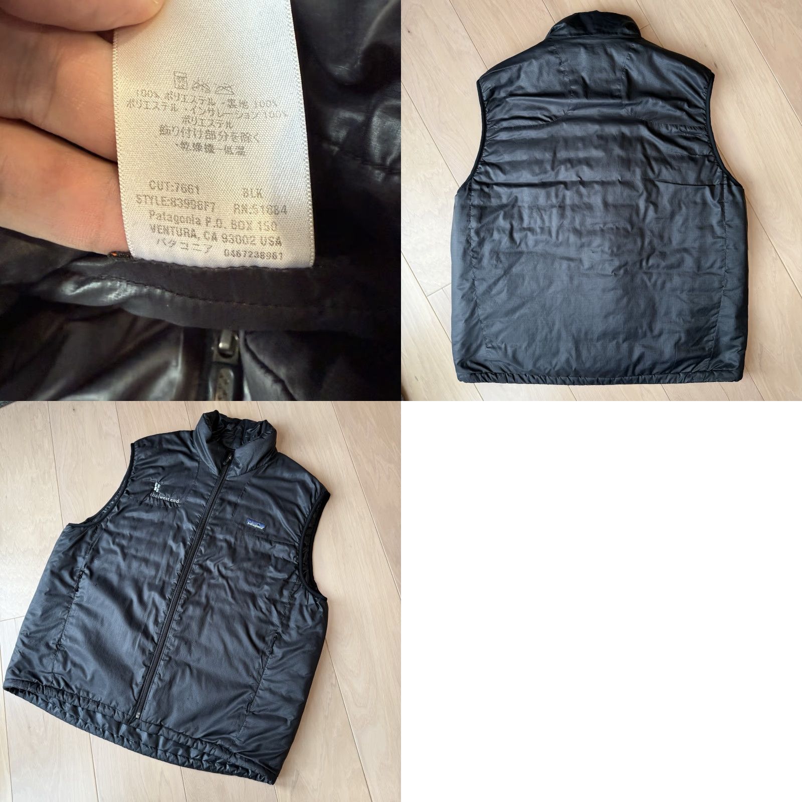 Patagonia Patagonia Micro Puff Vest XL Black Insulated Full Zip Outerwear Men's Vest Winter Casual Travel Size US XL / EU 56 / 4 - 8 Thumbnail