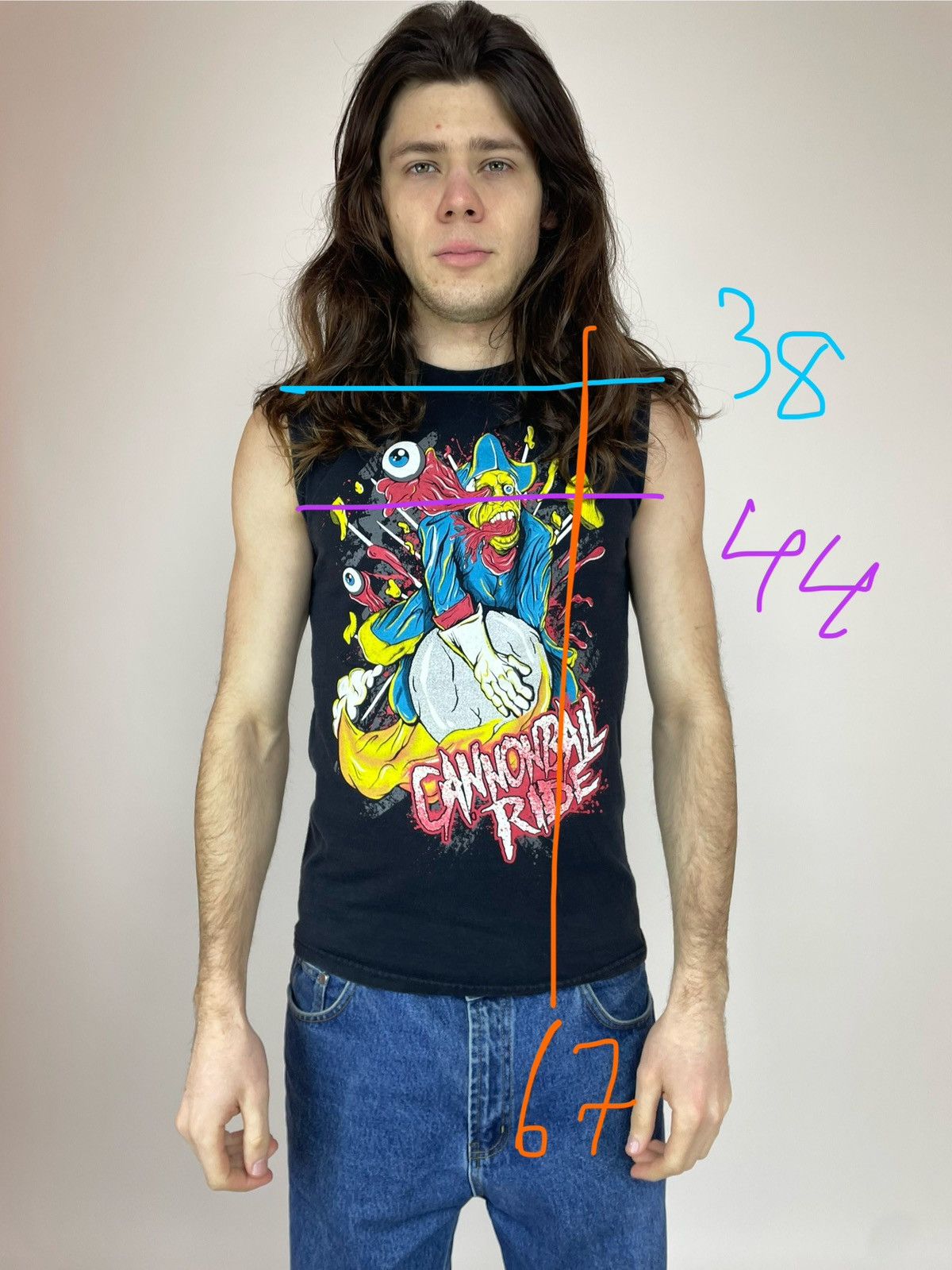 Other CANNONBAll RIDE FRUIT of The Loom T-Shirt Death Metal Merch Size US S / EU 44-46 / 1 - 8 Thumbnail