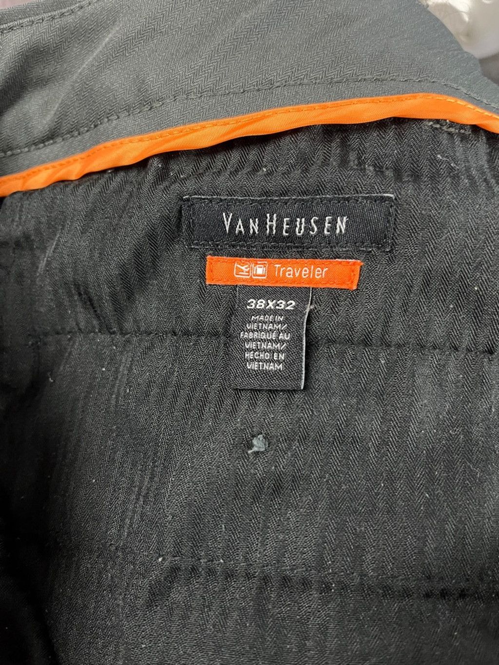 Van Heusen Men's Van Heusen Dress Pants Size 38x32 Gray Size US 38 / EU 54 - 6 Thumbnail