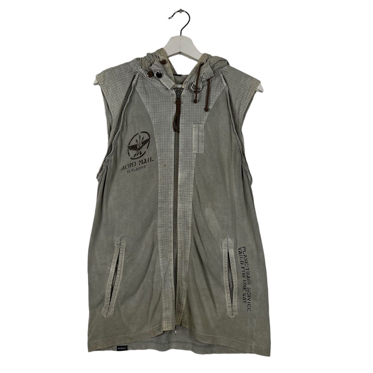Avirex 🔥 AVIREX TANK TOP HOODIES Size US L / EU 52-54 / 3 - 1 Thumbnail