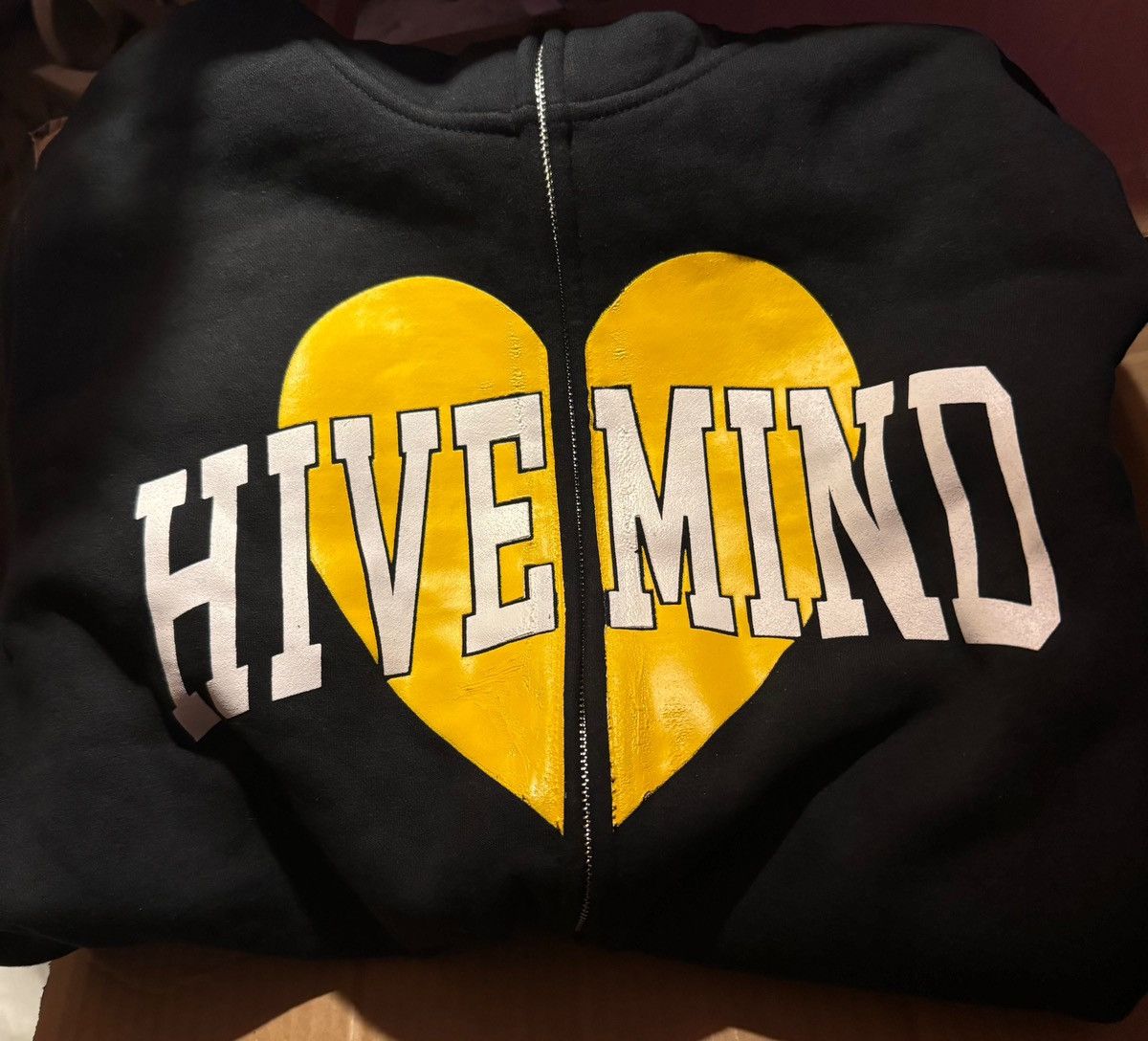 Copes 💛rare copes hivemind full zip hoodie jacket puff print heart Size US XL / EU 56 / 4 - 7 Thumbnail