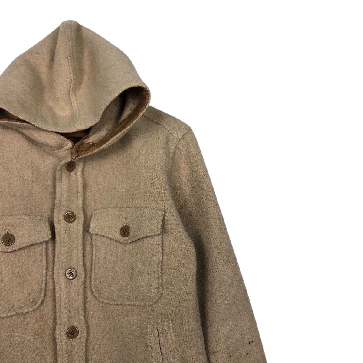 Japanese Brand 📌Vintage Button Chore Wool Jacket Sunlight Kapital Japan Size US S / EU 44-46 / 1 - 7 Thumbnail