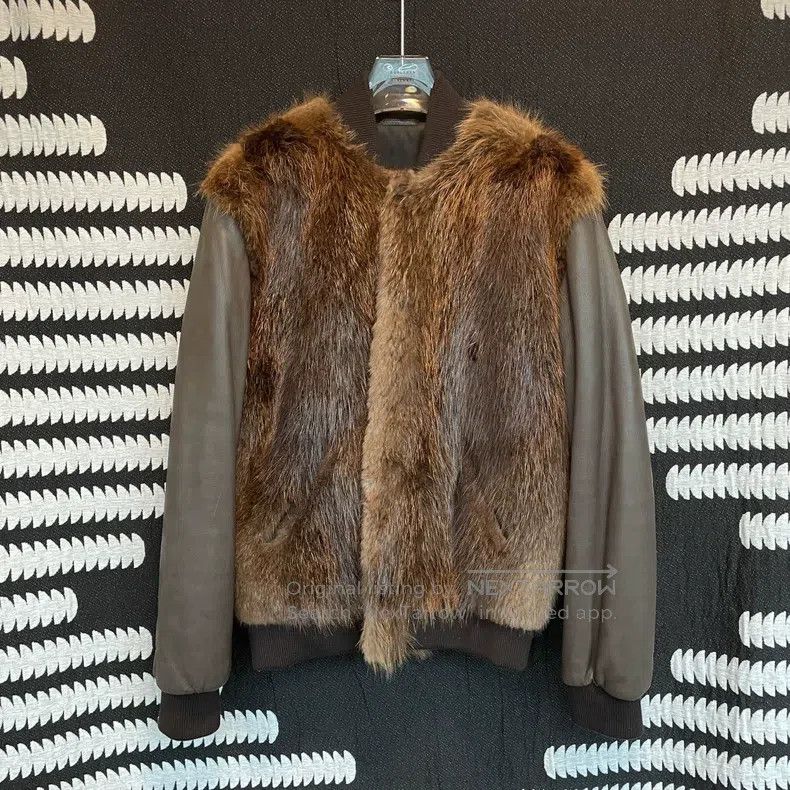 Givenchy Givenchy Beaver Fur Leather Lamb Leather Size US M / EU 48-50 / 2 - 1 Thumbnail
