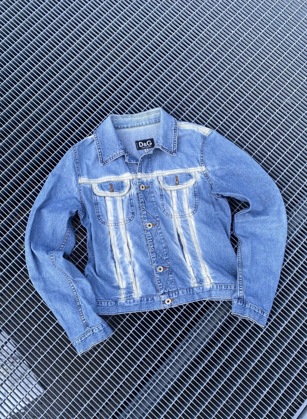 Dolce & Gabbana Dolce Gabbana Vintage Jeans Jacket Y2k Luxuary Size XS / US 0-2 / IT 36-38 - 1 Thumbnail