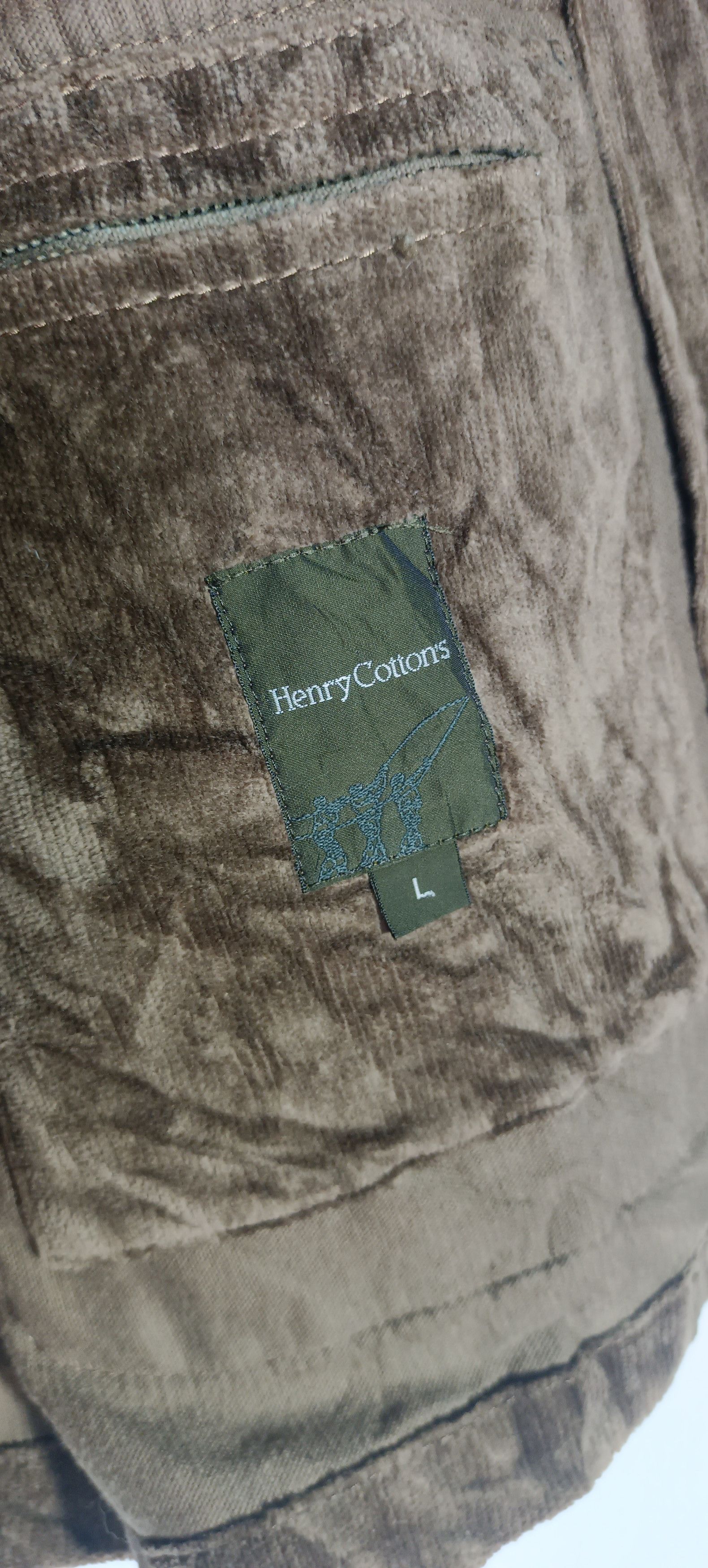 Henry Cotton's Vintage Henry Cotton's Corduroy Beige Jacket Man Size US L / EU 52-54 / 3 - 8 Thumbnail
