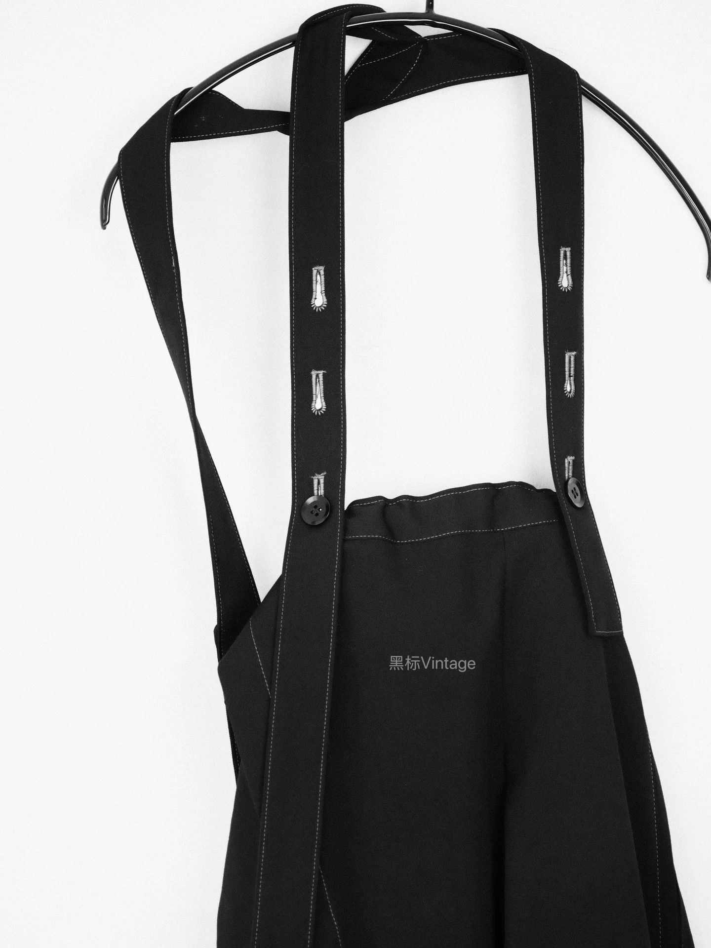 Yohji Yamamoto Yohji Yamamoto 21AW Wool Asym Pleat Pinafore Size S / US 4 / IT 40 - 4 Thumbnail