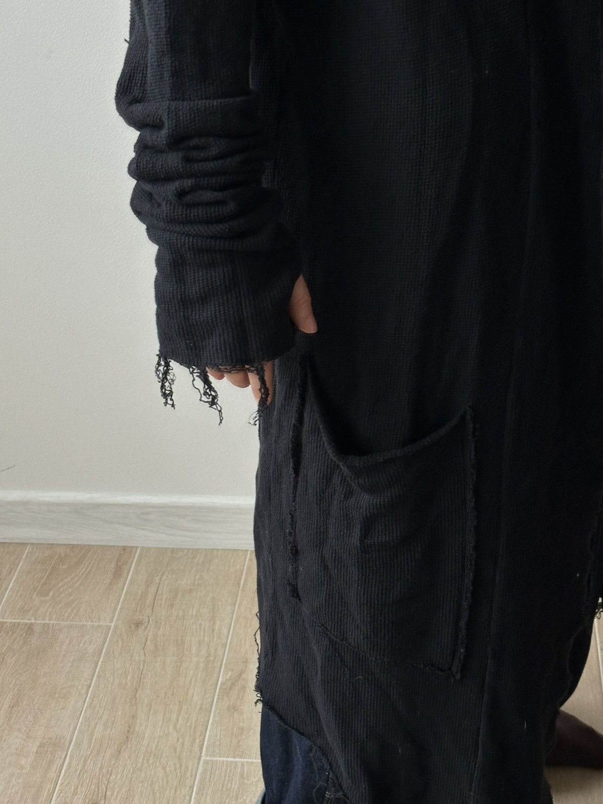 Thom Krom Thom Krom M SJ 137 Asymmetric Avant Garde Long Cardigan Size US M / EU 48-50 / 2 - 6 Thumbnail