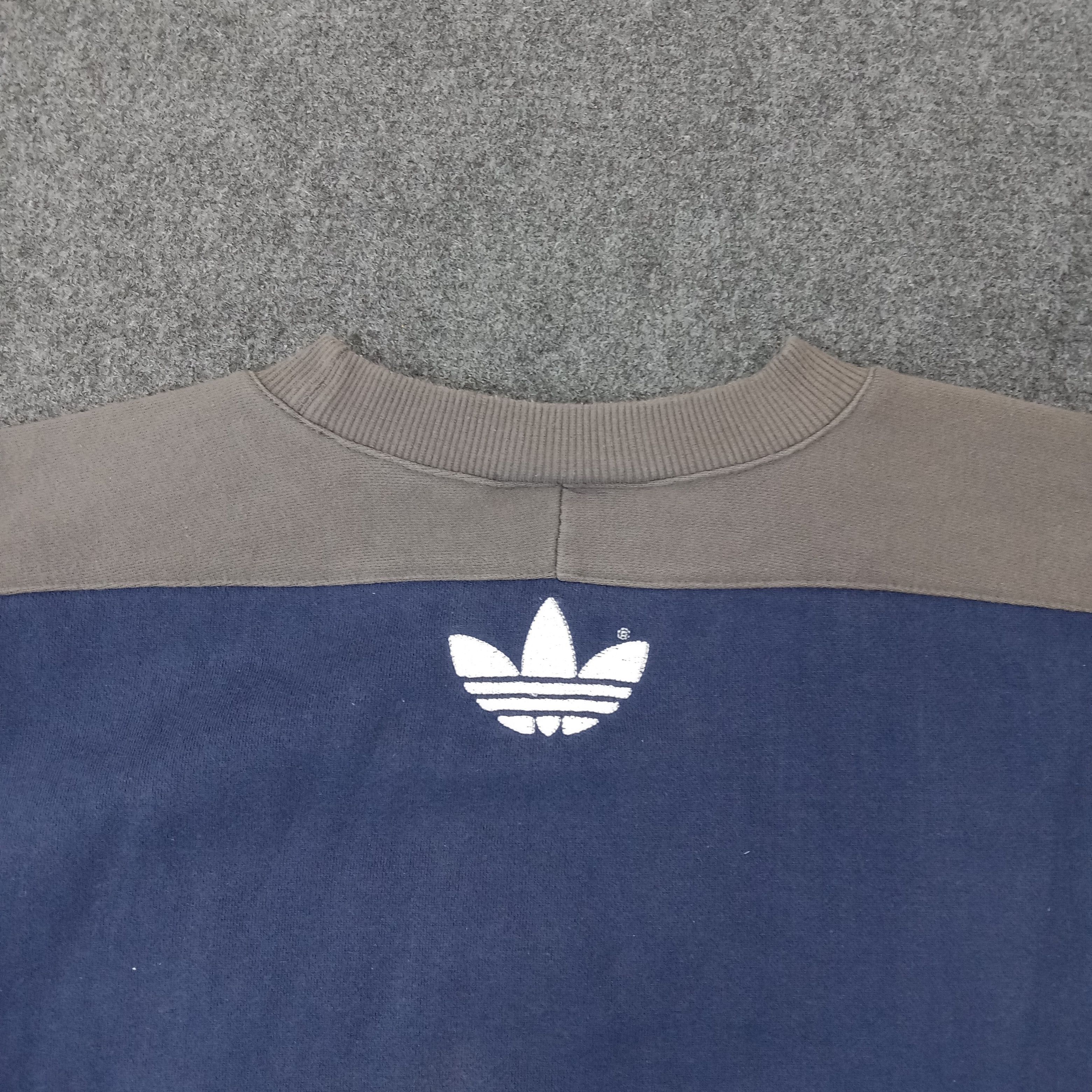 Adidas Adidas Three Stripes Sport Style Sweatshirt C256N20 Size US L / EU 52-54 / 3 - 6 Thumbnail