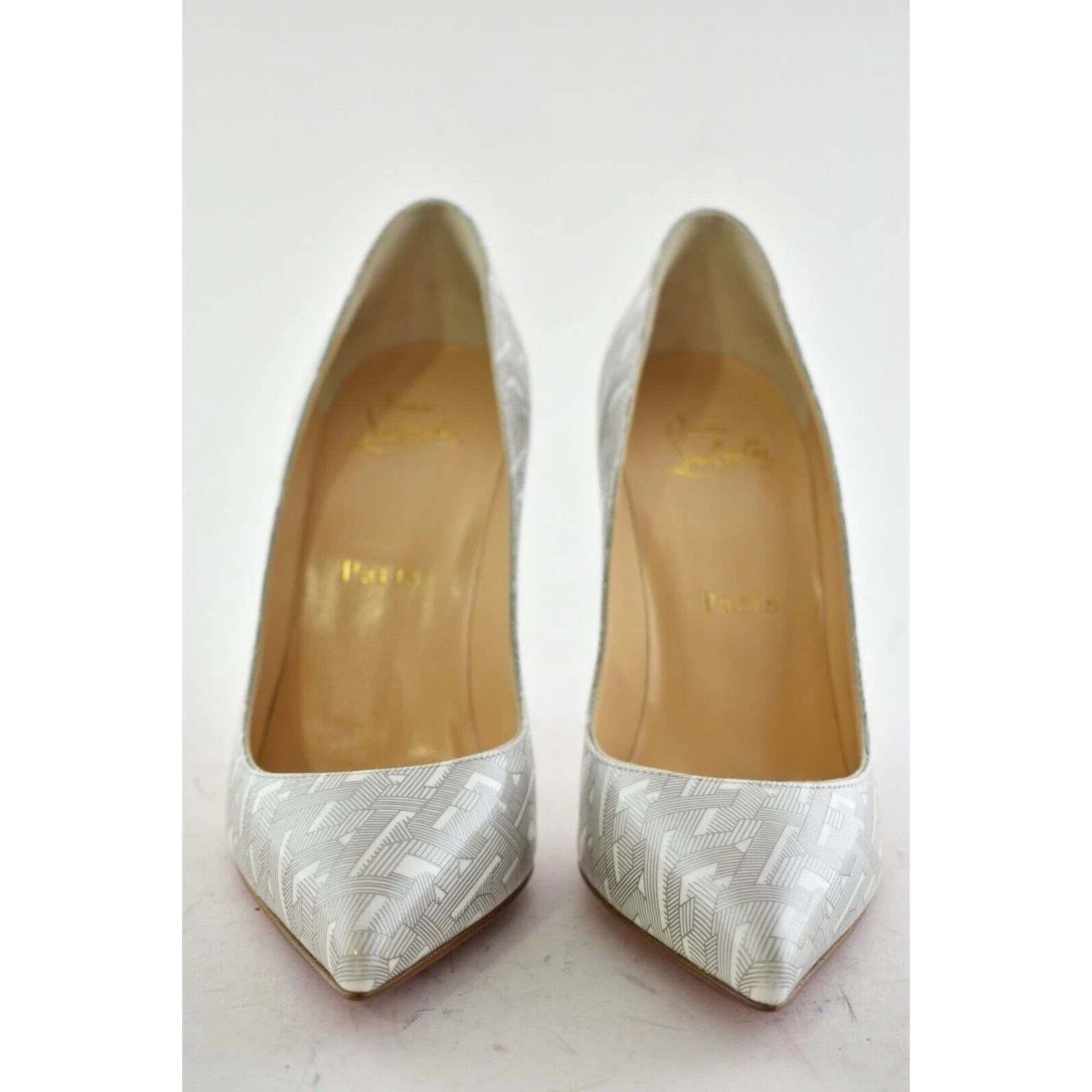 Christian Louboutin Christian Louboutin Pigalle Follies 100 Patent CL Size US 9 / IT 39 - 5 Thumbnail