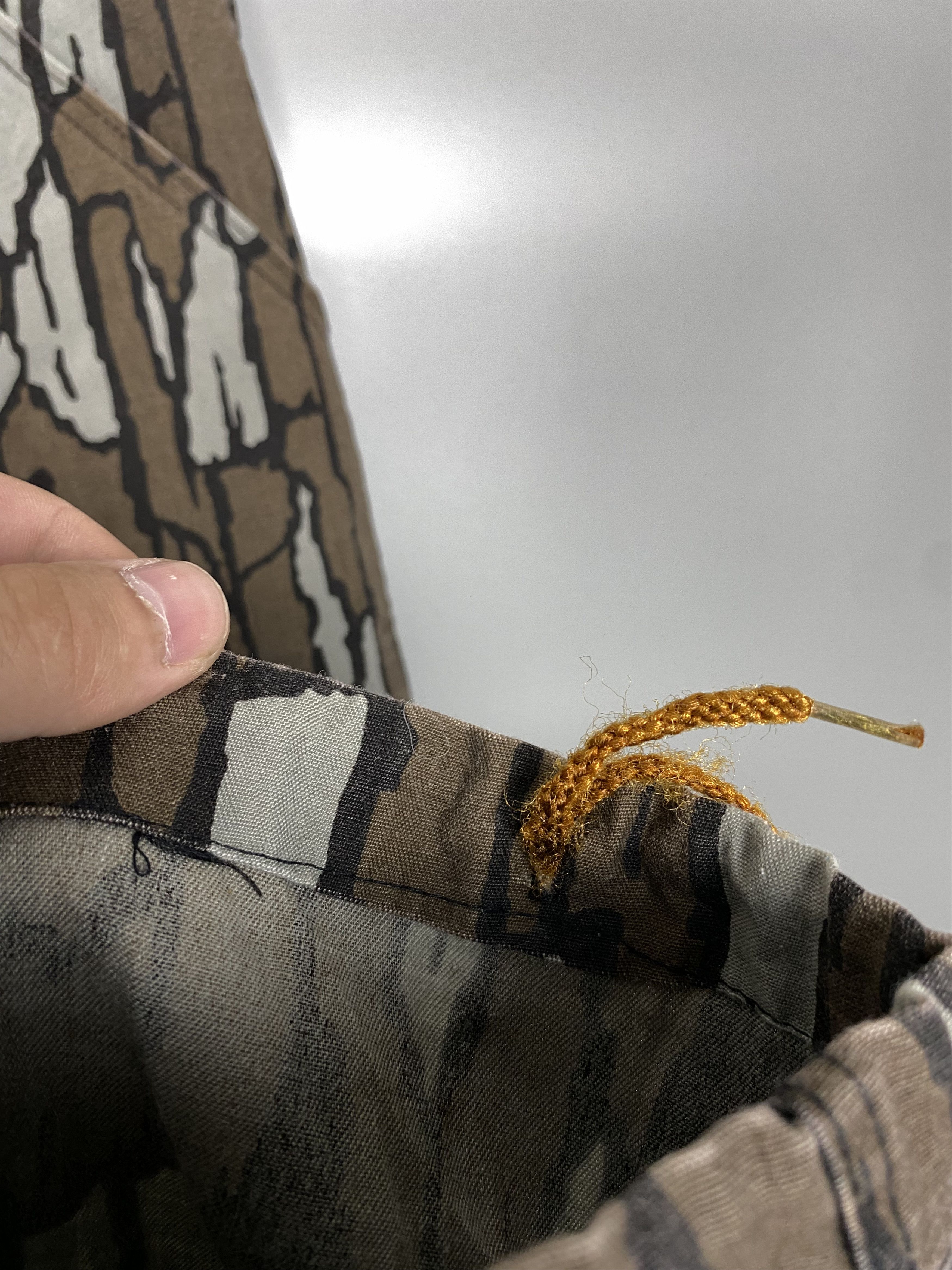 Japanese Brand Vintage 80s Gung Ho TreBark Camo Cargo Pants Talon Zip Size US 34 / EU 50 - 6 Thumbnail