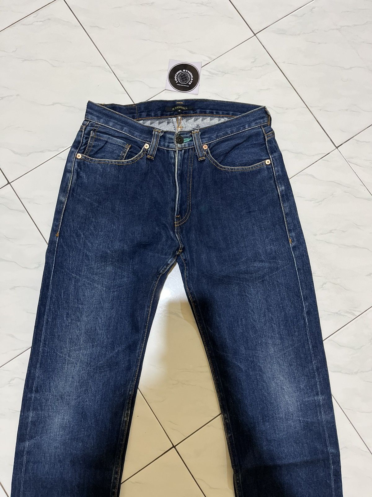 Paul Smith 🔥 Paul Smith R.Newbold Selvedge Denim Pants Size US 29 - 2 Thumbnail