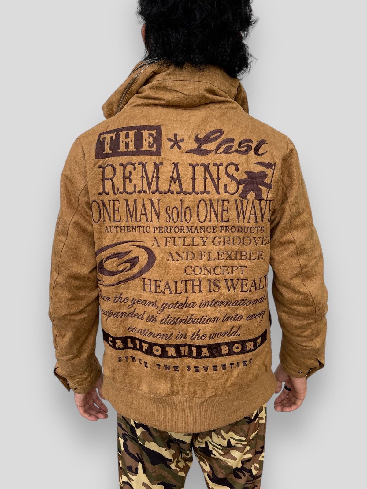 If Six Was Nine 🔥GOTCHA PROPAGANDA SUEDE BONO JACKET LGB STYLE Size US M / EU 48-50 / 2 - 4 Thumbnail