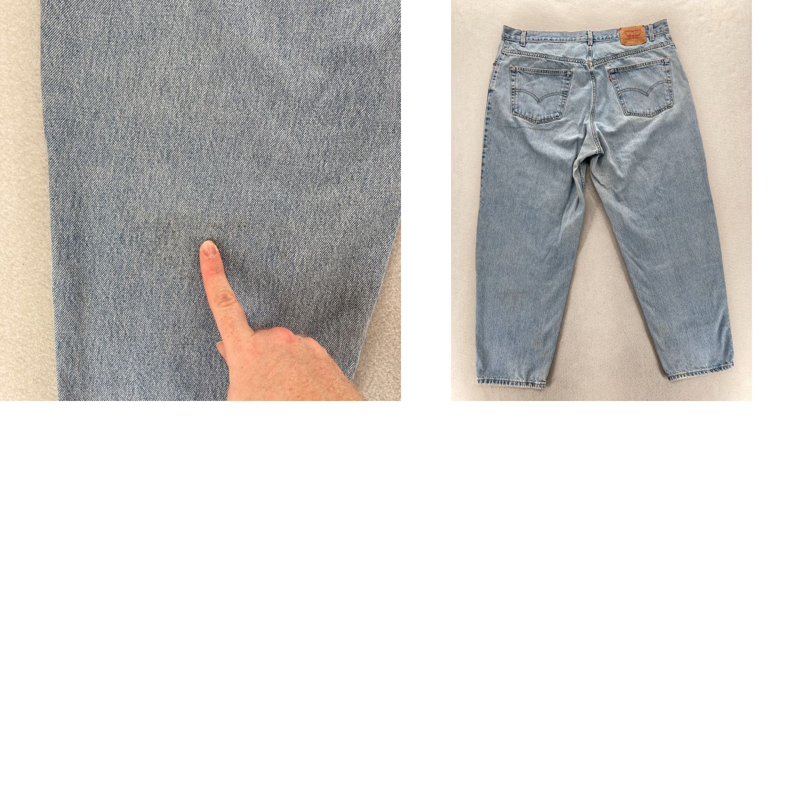 Levi's VINTAGE Levi's 560 Jeans Mens 42x30 Baggy Loose Tapered Blue Denim Skater 2001 Size US 42 / EU 58 - 9 Thumbnail