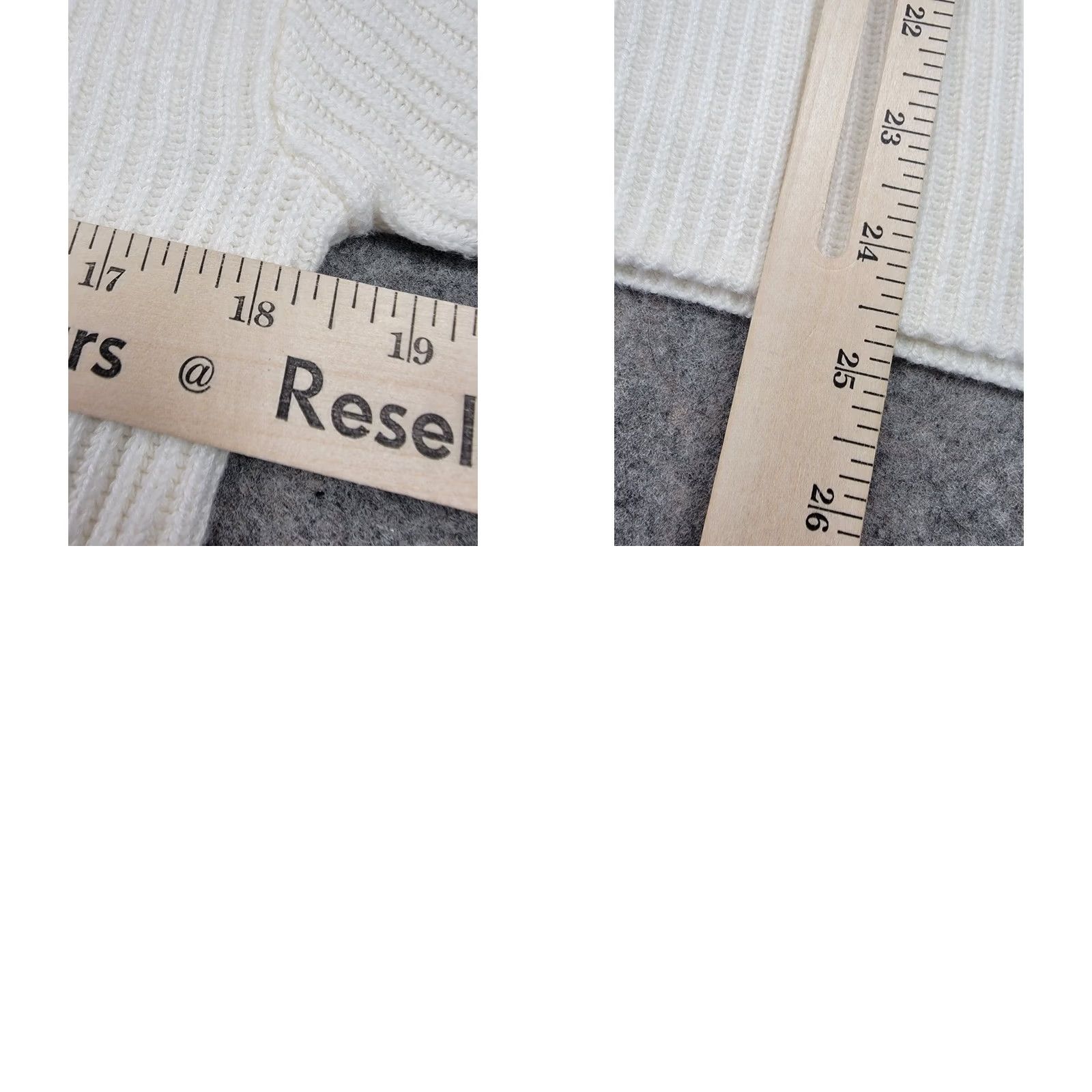 Vintage Haven Well Within Sweater Womens XS Ivory V-Neck Pullover Casual Size XS / US 0-2 / IT 36-38 - 9 Thumbnail