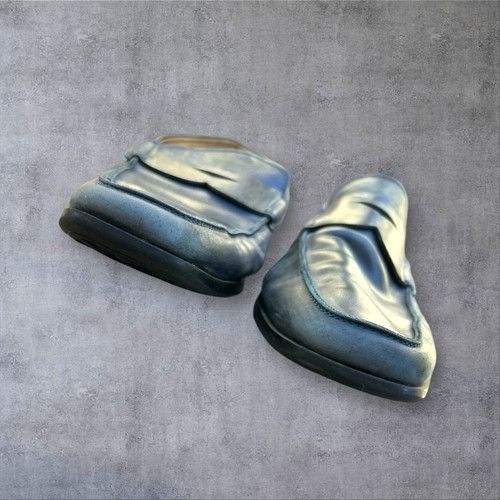Tod's Tod’s Men’s Gommino Driving Shoes in Blue Leather. Made In I Size US 11 / EU 44 - 6 Thumbnail