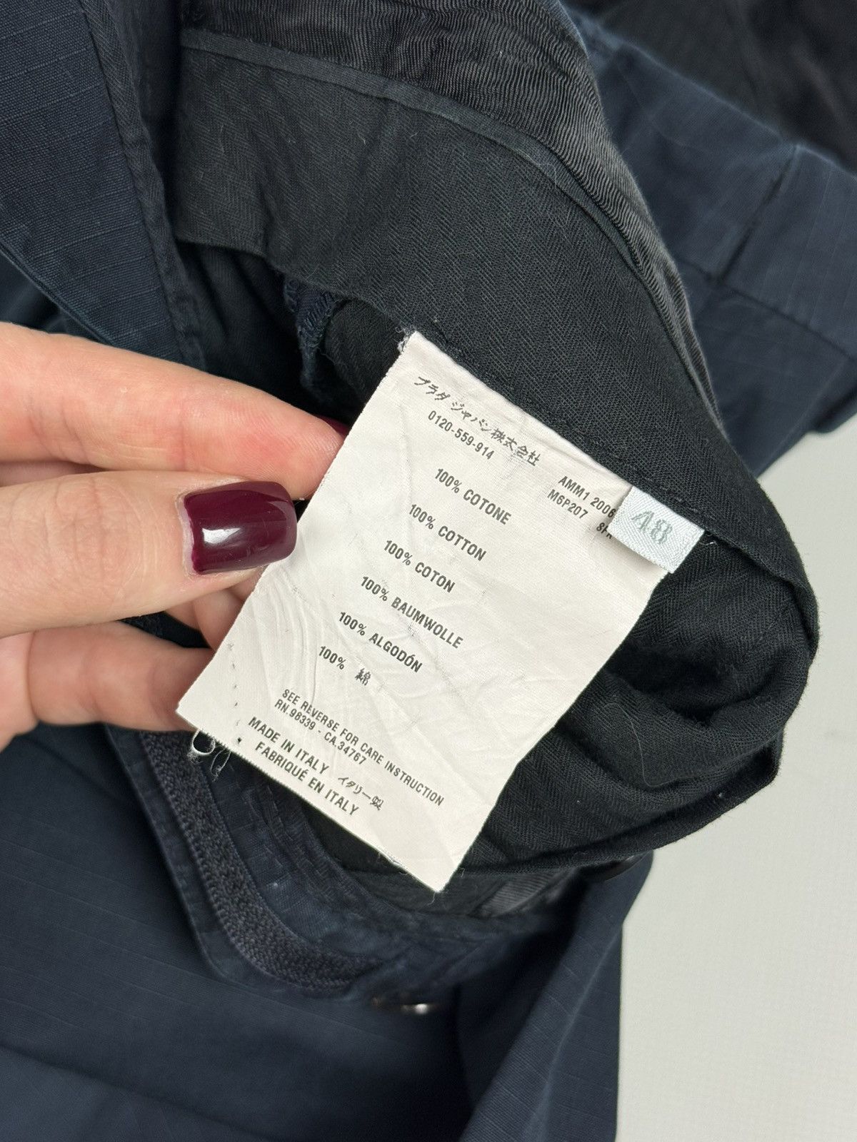 Miu Miu Miu Miu Vintage 2006 Men’s Cotton Chino Pants Trousers Size US 32 / EU 48 - 12 Thumbnail
