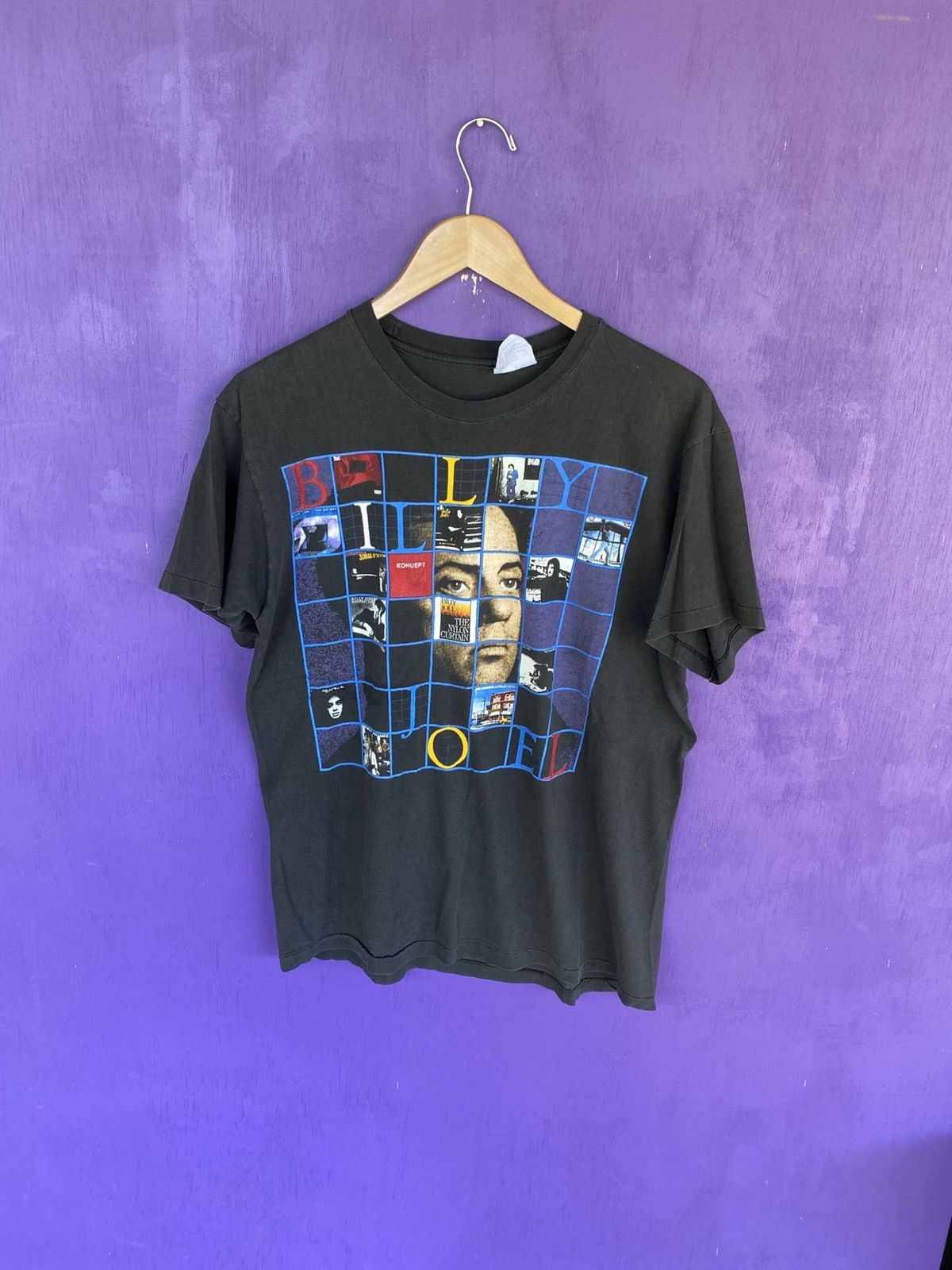 Band Tees Vintage 89/90 Billy Joel storm front tour tee Size US L / EU 52-54 / 3 - 1 Thumbnail