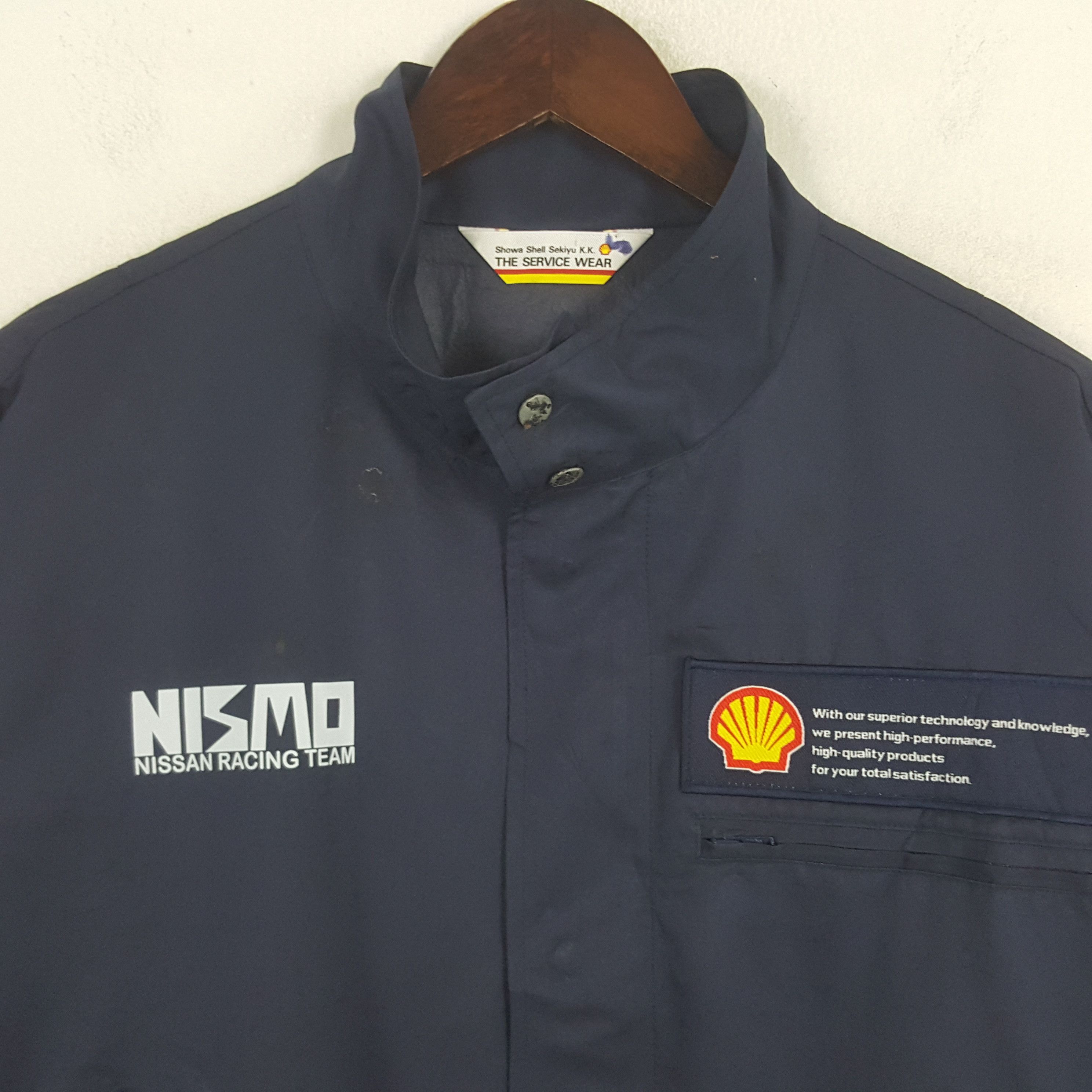 Japanese Brand × Vintage Vintage Shell Worker Japan Custom Nismo Racing Worker Jacket Size US XL / EU 56 / 4 - 4 Thumbnail