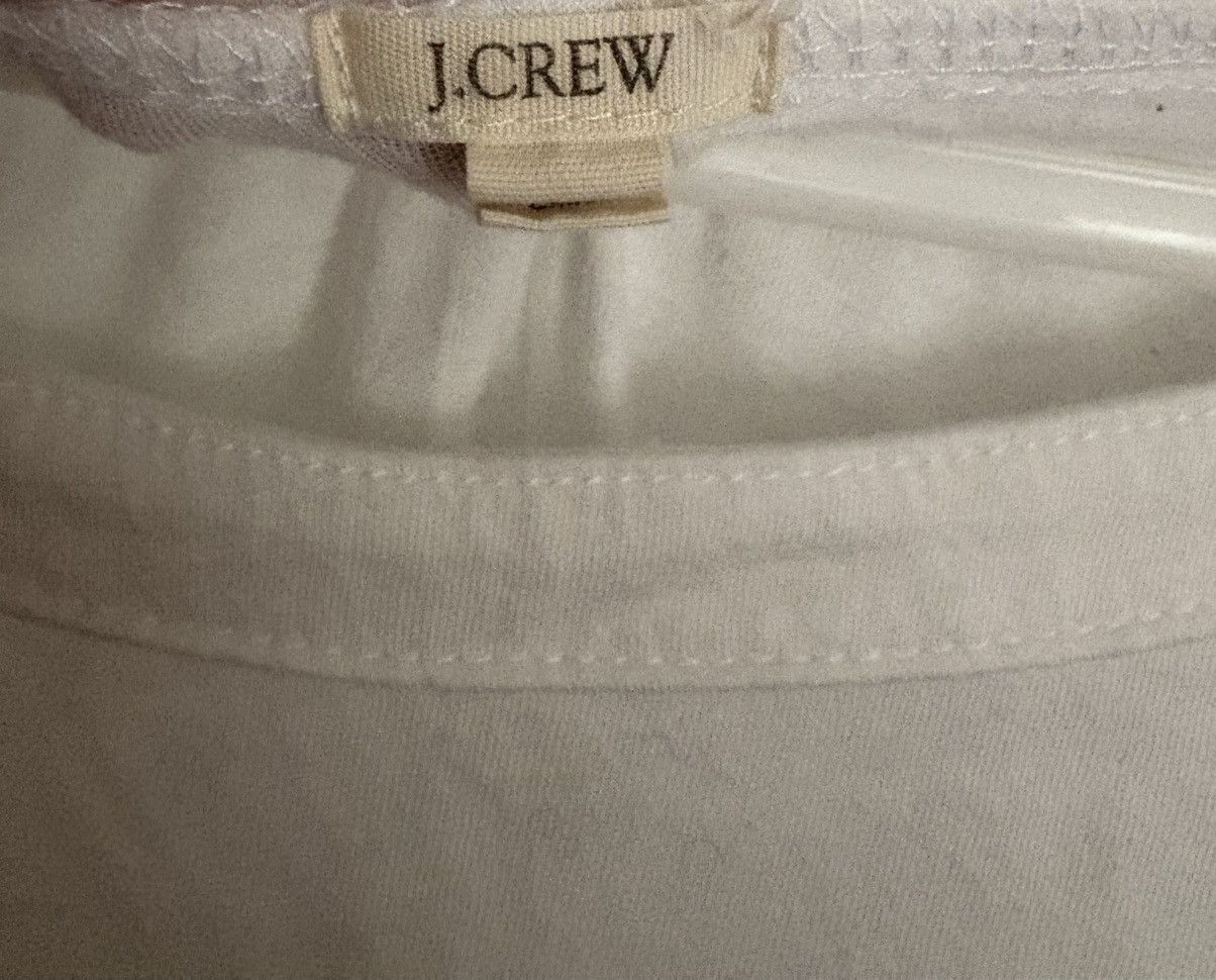 J.Crew Jcrew White Pull Over Short Large Size L / US 10 / IT 46 - 3 Thumbnail