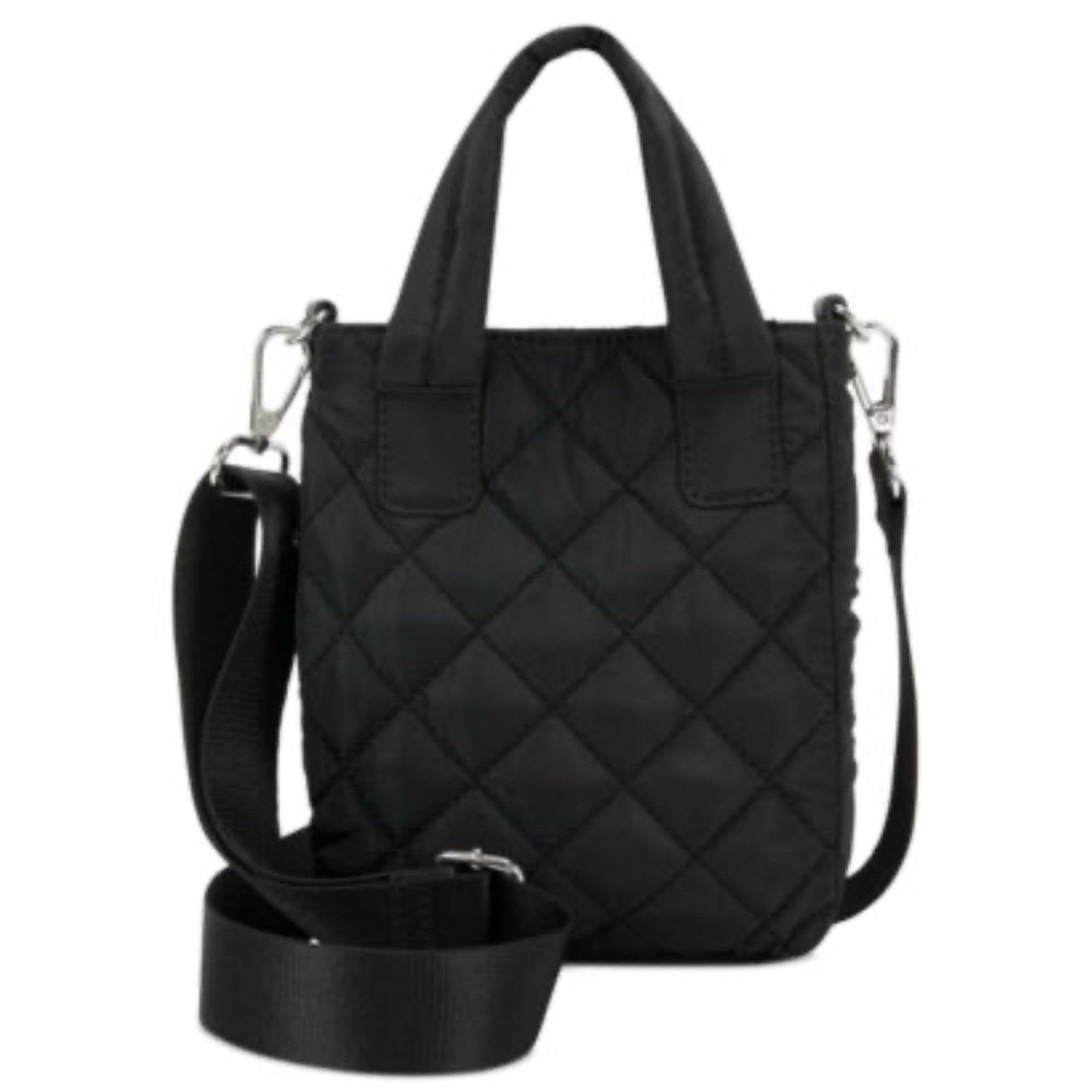 I.N.C INC Rachell Quilted Crossbody Hobo NWOT New Black $50 Retail Size ONE SIZE - 1 Thumbnail