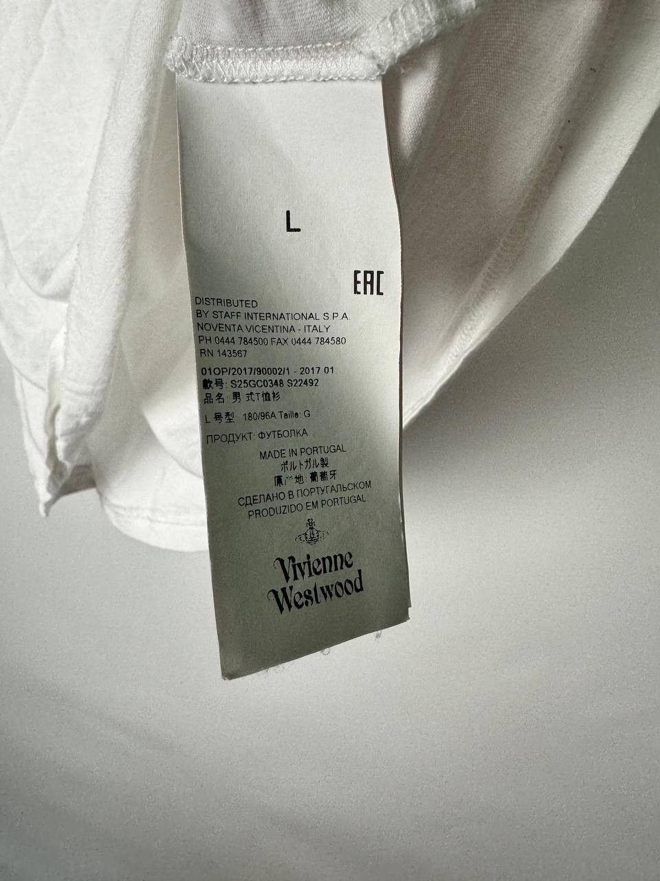 Vintage VINTAGE STREETWEAR LUXURY VIVIENNE WESTWOOD T-SHIRT Size US L / EU 52-54 / 3 - 4 Thumbnail