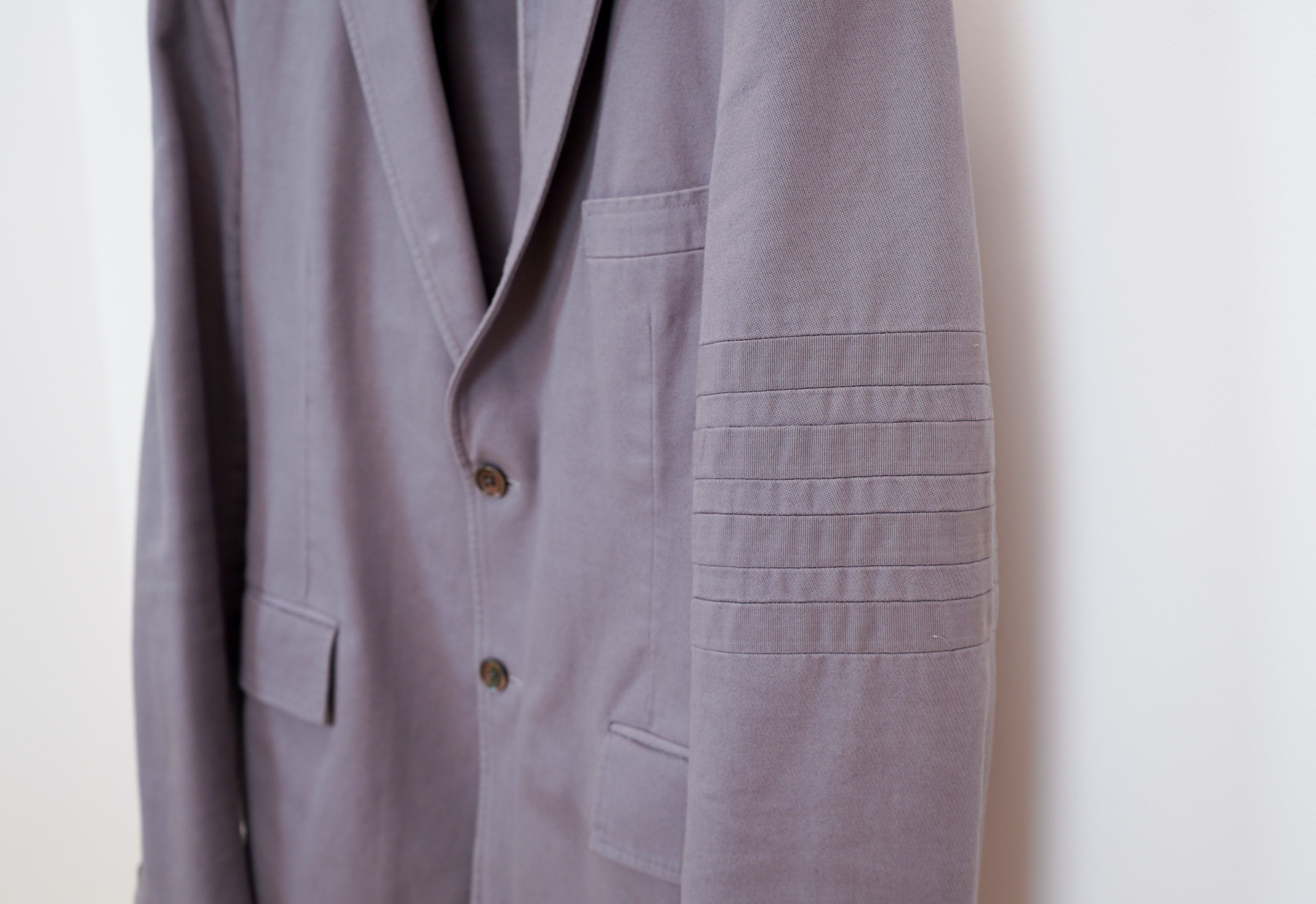 Thom Browne Thom Browne Tonal Grey 4-Bar Blazer Size US XL / EU 56 / 4 - 3 Thumbnail