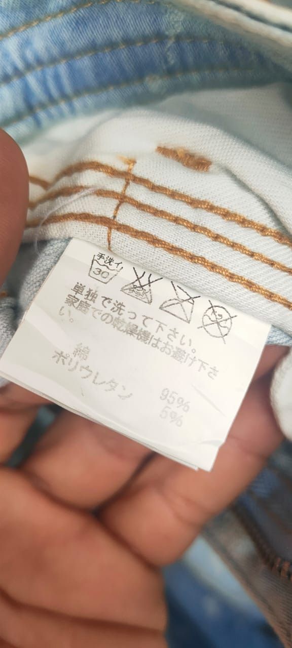 Issey Miyake × Japanese Brand × Tsumori Chisato 🔥TSUMORI CHISATO COTTON JEANS PANTS Size 30" / US 8 / IT 44 - 4 Thumbnail