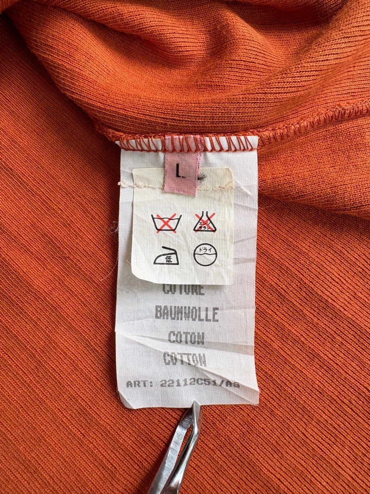 C.P. Company C.P. COMPANY Vintage Made in Italy V Neck Tee Size US L / EU 52-54 / 3 - 4 Thumbnail
