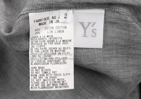 Yohji Yamamoto Yohji Yamamoto Cotton and linen sleeveless shirt Size XS / US 0-2 / IT 36-38 - 7 Thumbnail