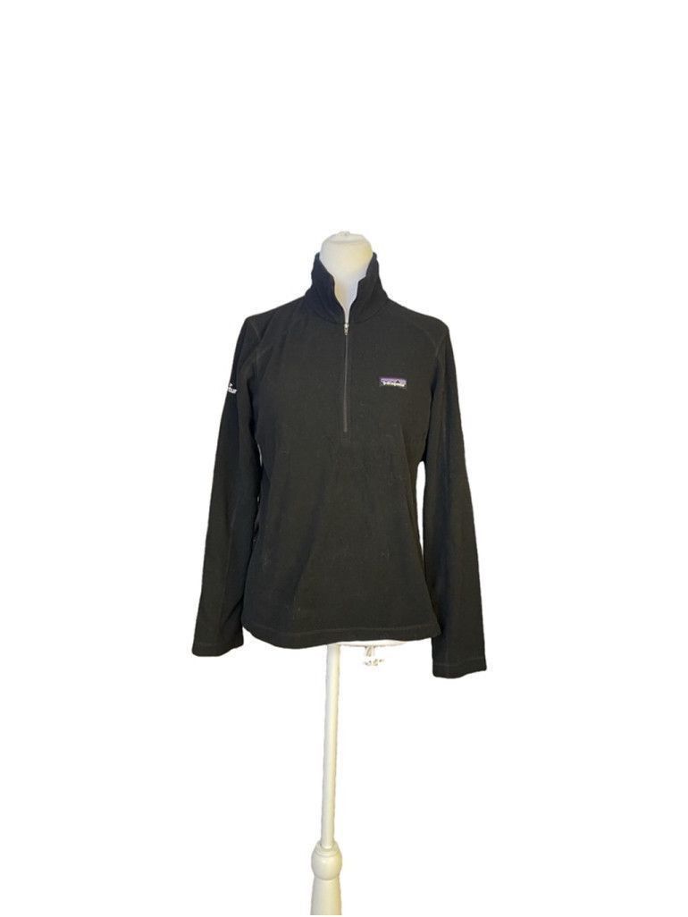 Patagonia Women's Patagonia Fleece Pullover S Black Size S / US 4 / IT 40 - 1 Thumbnail