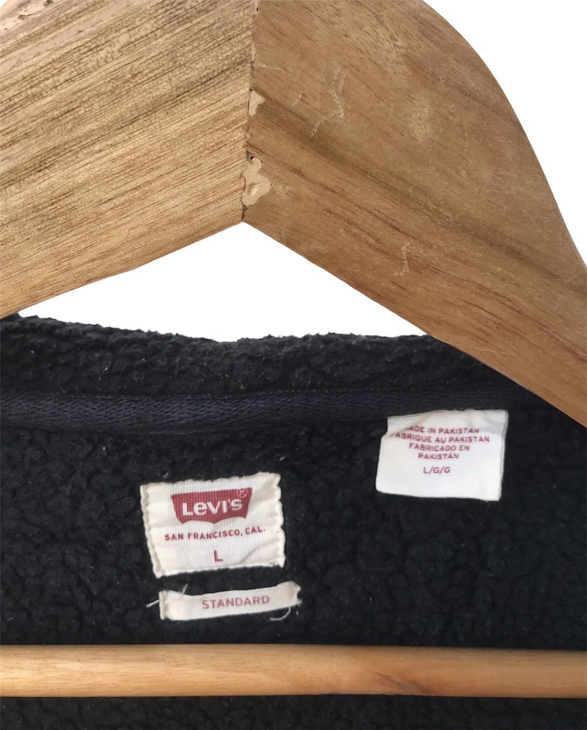 Levi's × Vintage Vintage Levi’s Fleece Lined Zipped Up Hoodie Size US L / EU 52-54 / 3 - 9 Thumbnail