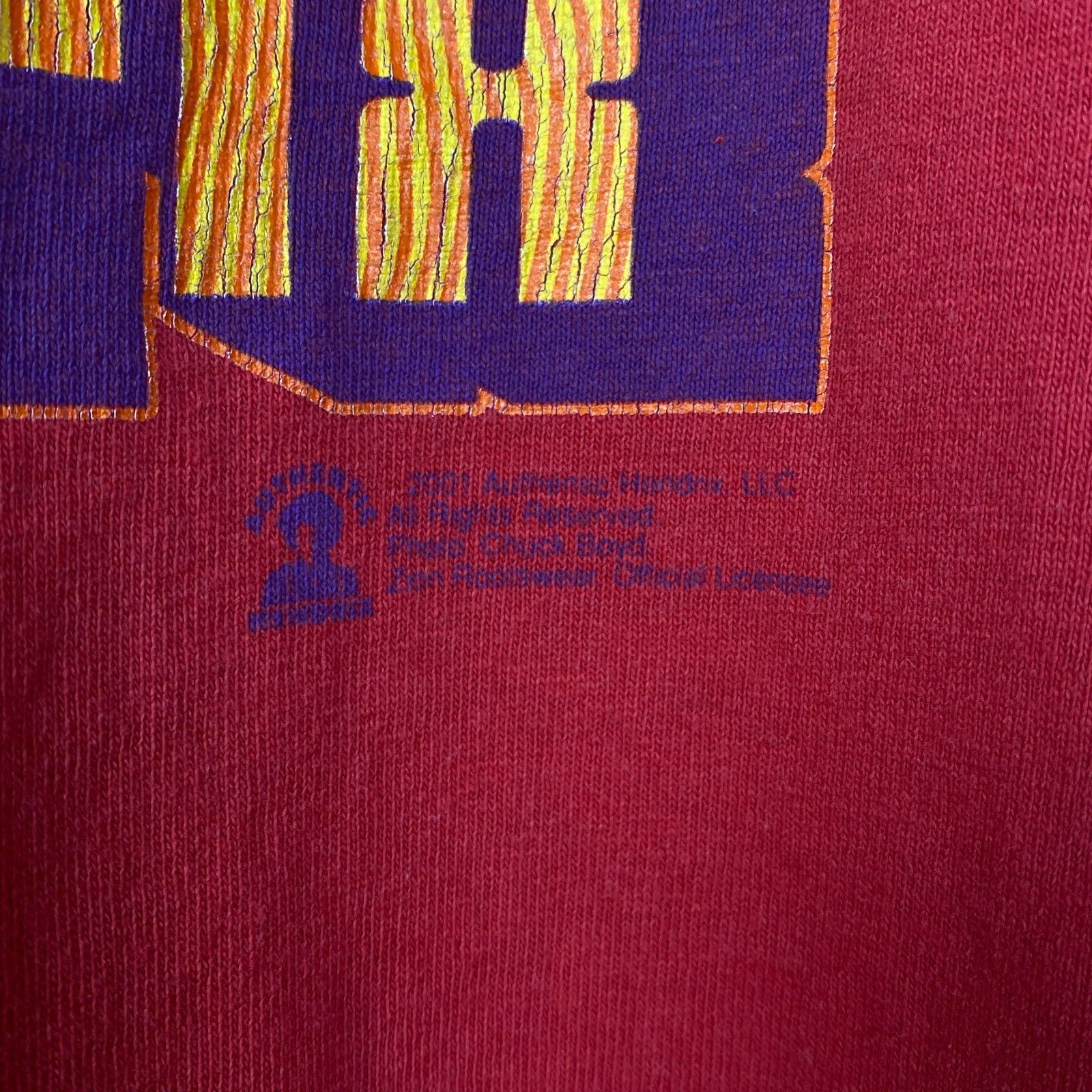 Jimi Hendrix Jimi Hendrix Vintage Tee Men's Size M Red Short Sleeve ` Size US M / EU 48-50 / 2 - 4 Thumbnail