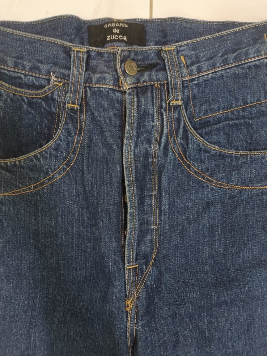 CABANE de ZUCCa Cabane De Zucca Buckle Back Selvedge Jeans Size US 31 - 5 Thumbnail