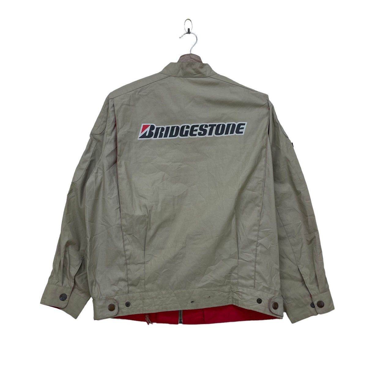 Japanese Brand × Vintage Japanese Brand Worker Bridgestone Jacket Size US S / EU 44-46 / 1 - 2 Thumbnail