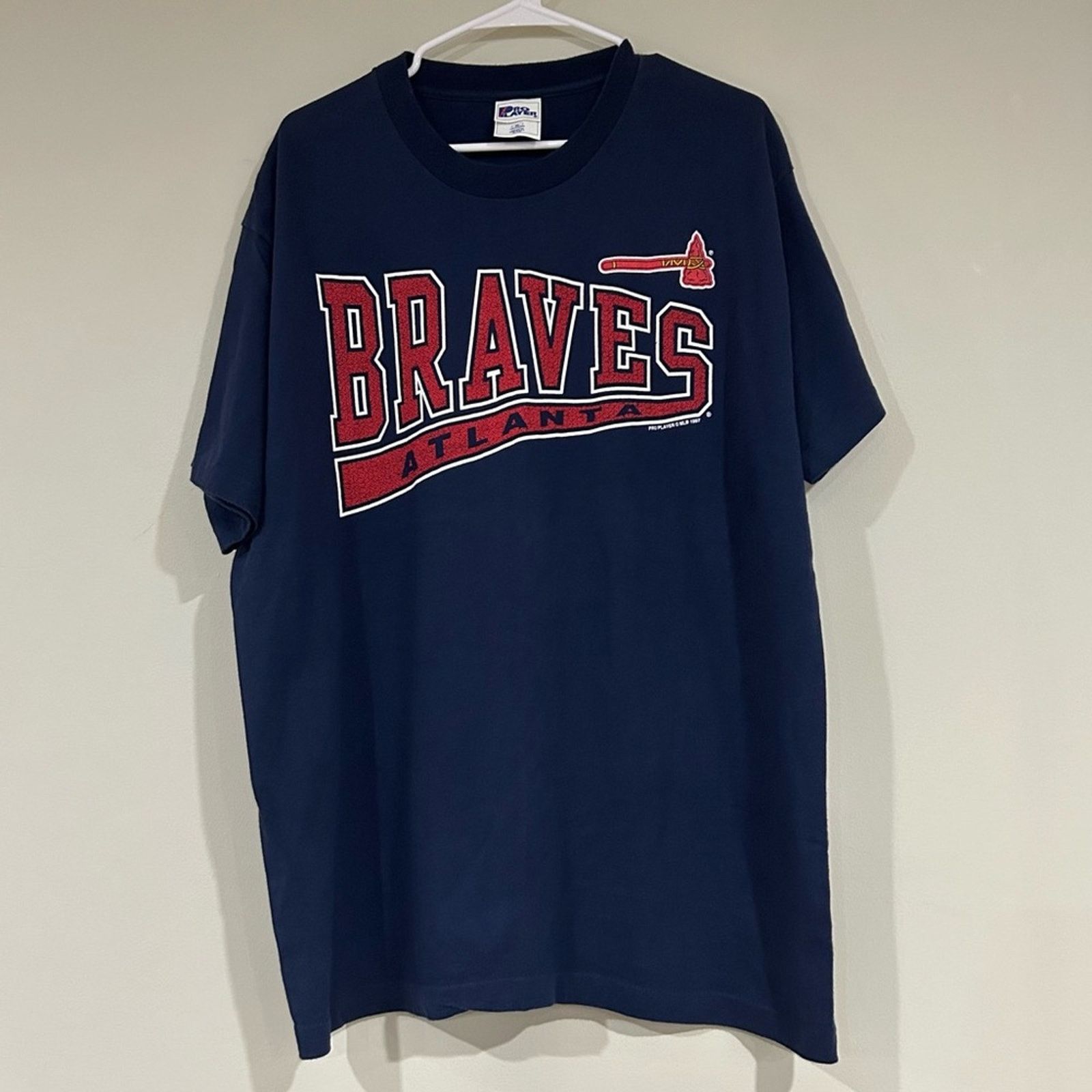Pro Player Vintage 1997 Atlanta Braves Baseball Shirt Size US XL / EU 56 / 4 - 1 Thumbnail