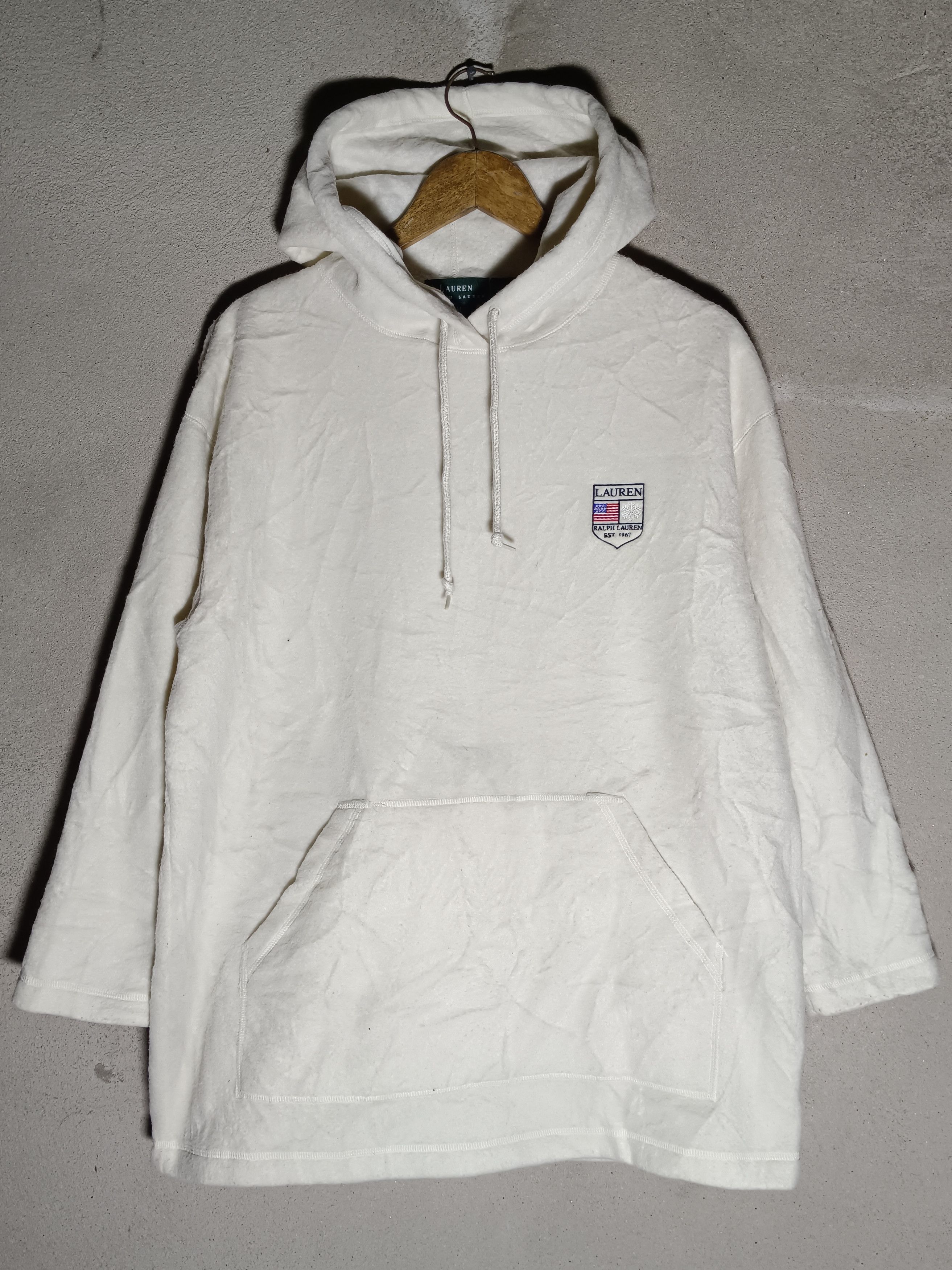 Polo Ralph Lauren × Ralph Lauren Vintage Polo Ralph Lauren Hoodie jacket Size US M / EU 48-50 / 2 - 2 Thumbnail