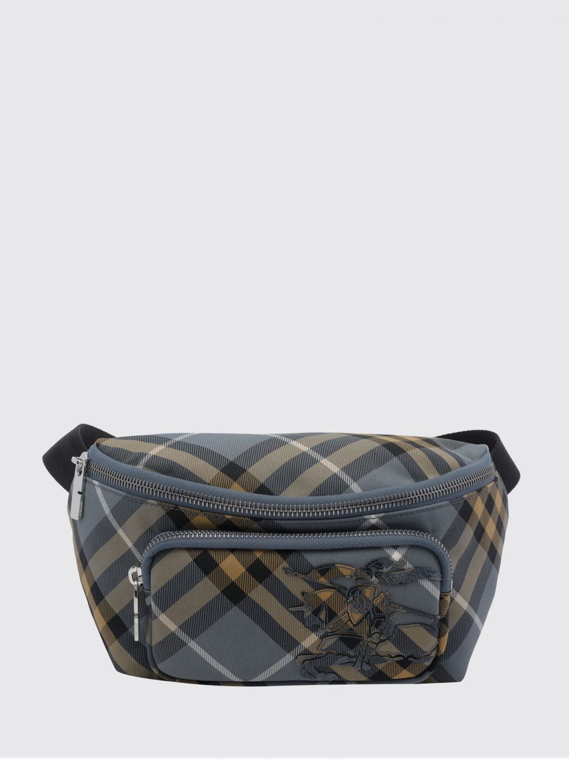 Burberry Burberry Belt Bag Men Blue Size ONE SIZE - 1 Thumbnail