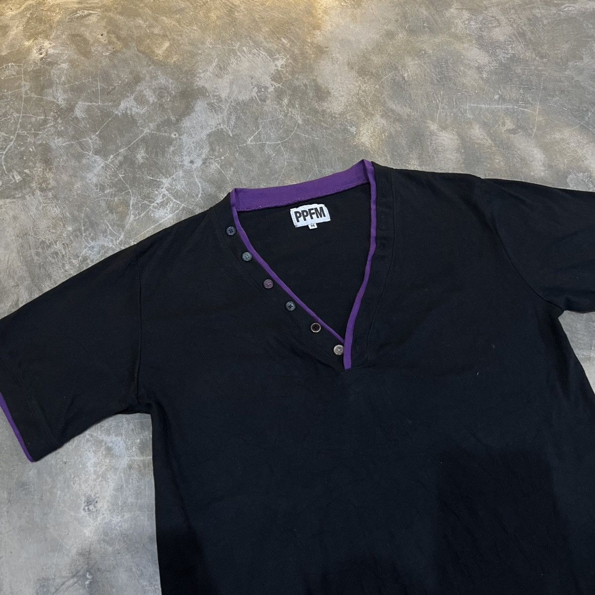 PPFM 2000s PPFM Vkei Style Toxic Double Layer Shirt Size US M / EU 48-50 / 2 - 2 Thumbnail