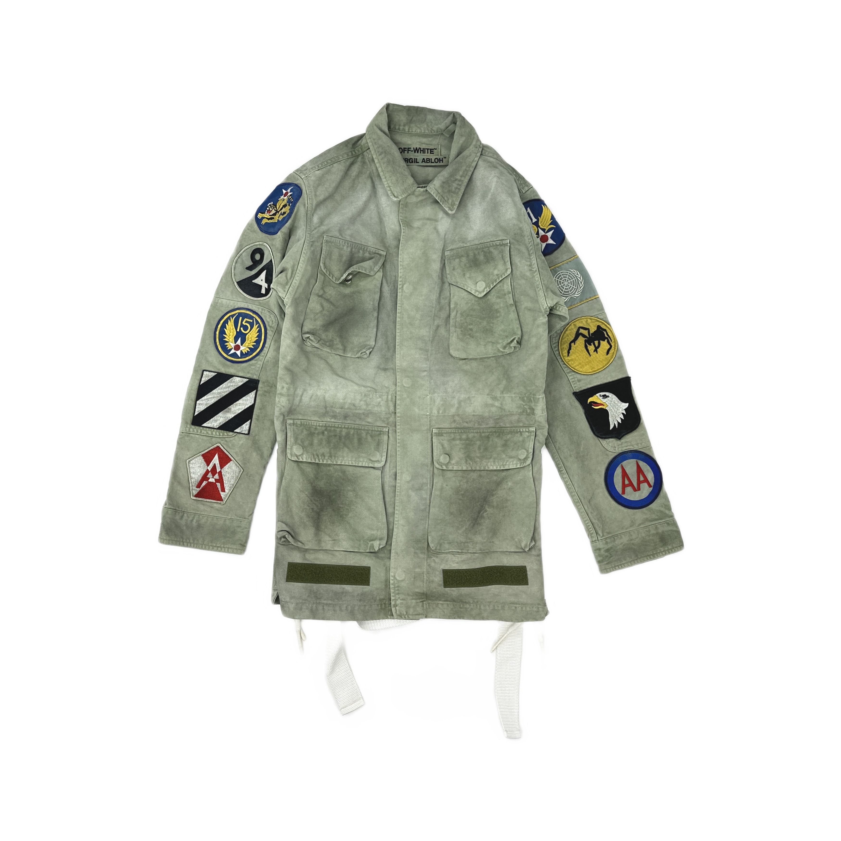 Off-White OFF-WHITE Patch Field Jacket Size XXS Size US XXS / EU 40 - 1 Thumbnail